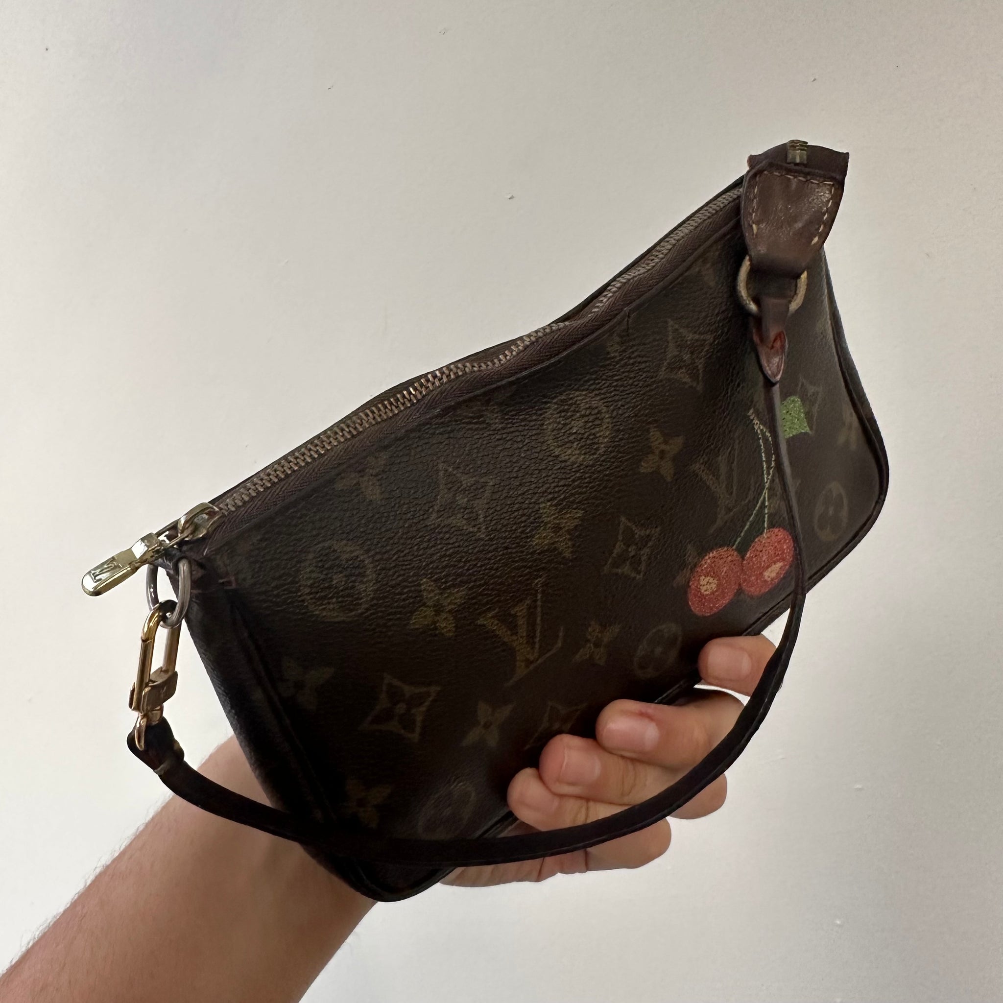Louis Vuitton Takashi Murakami Monogram Cerises Cherry Pochette
