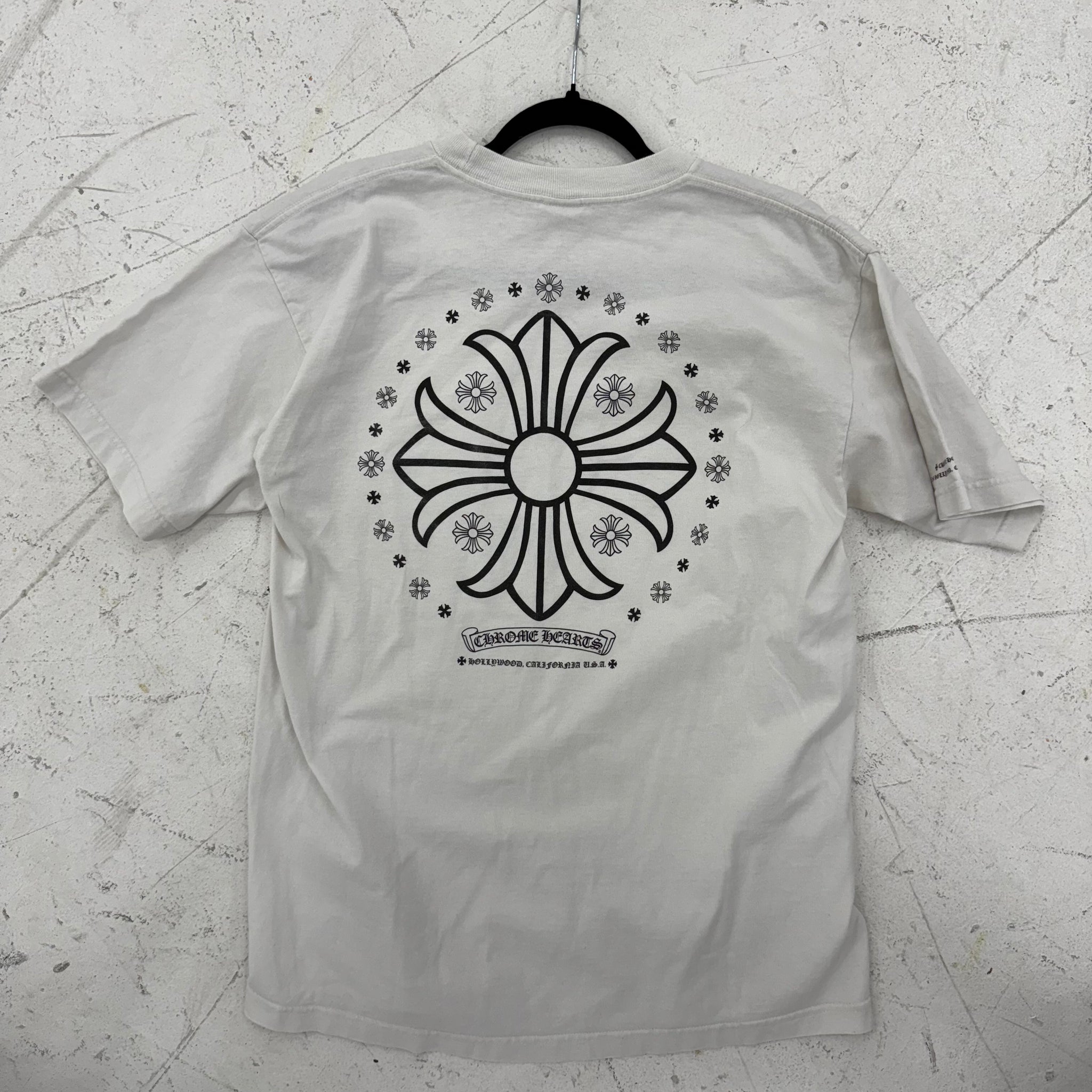 Chrome Hearts Cross Tee White Size L