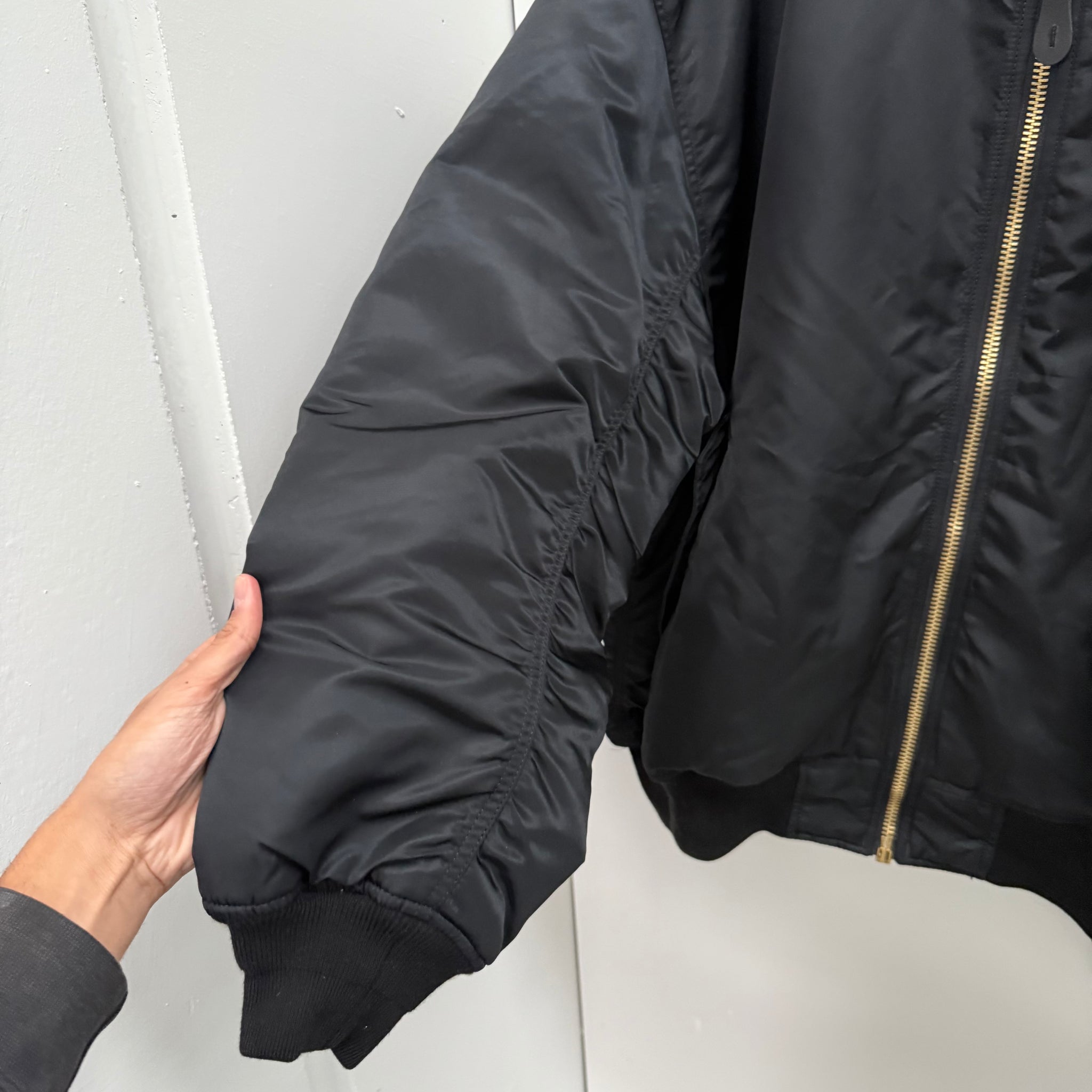 Vetements Full Zip Reversible Bomber Jacket (Size S)