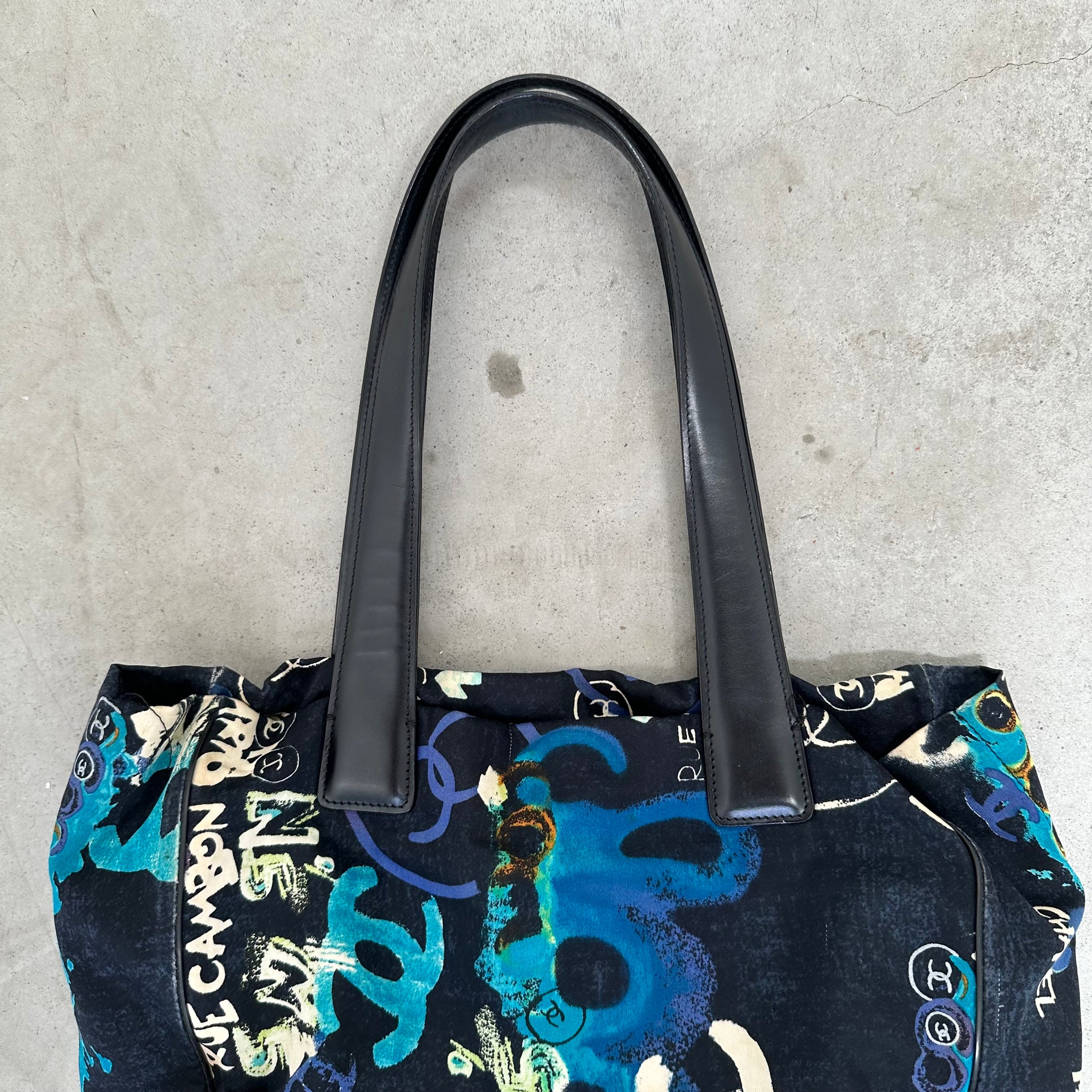 Chanel Travel PM Hawaii Tote Bag Black