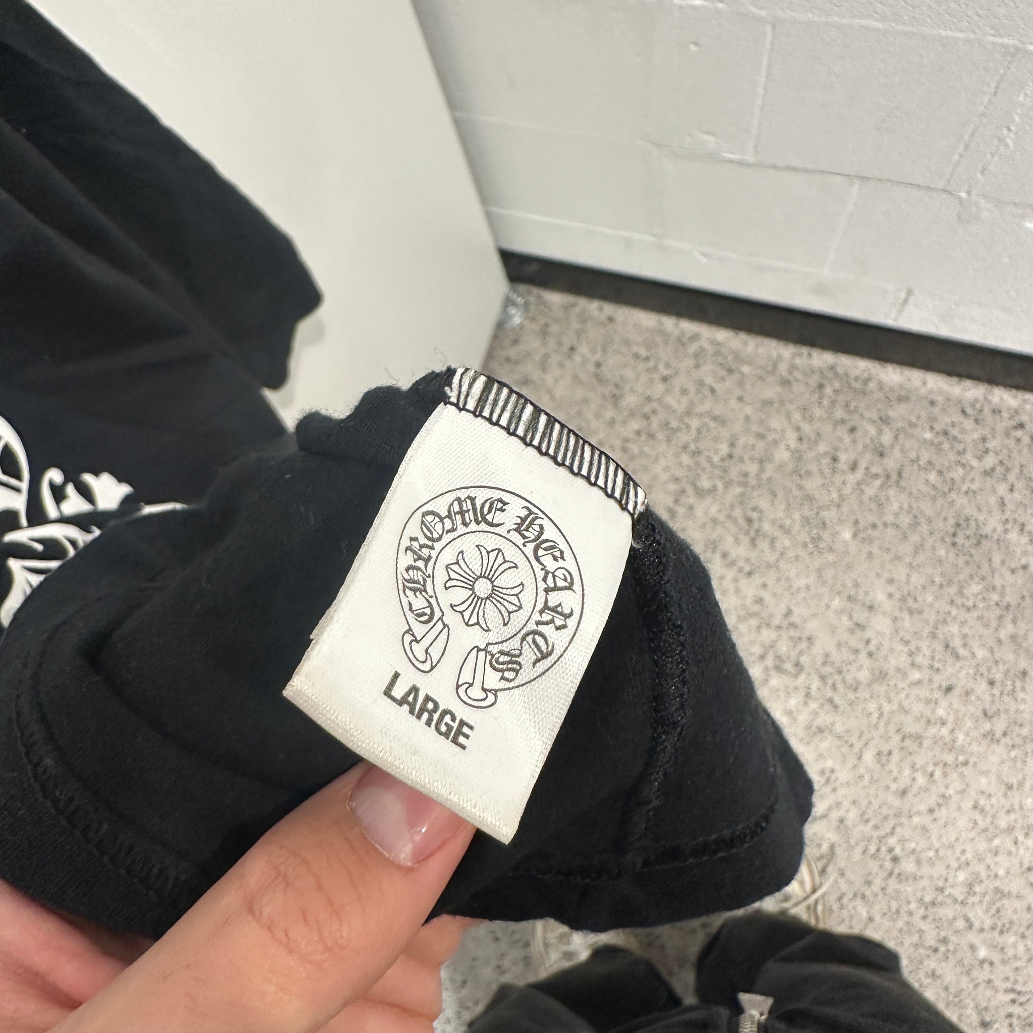 Chrome Hearts Hollywood Longsleeve T Shirt Black (Size L)