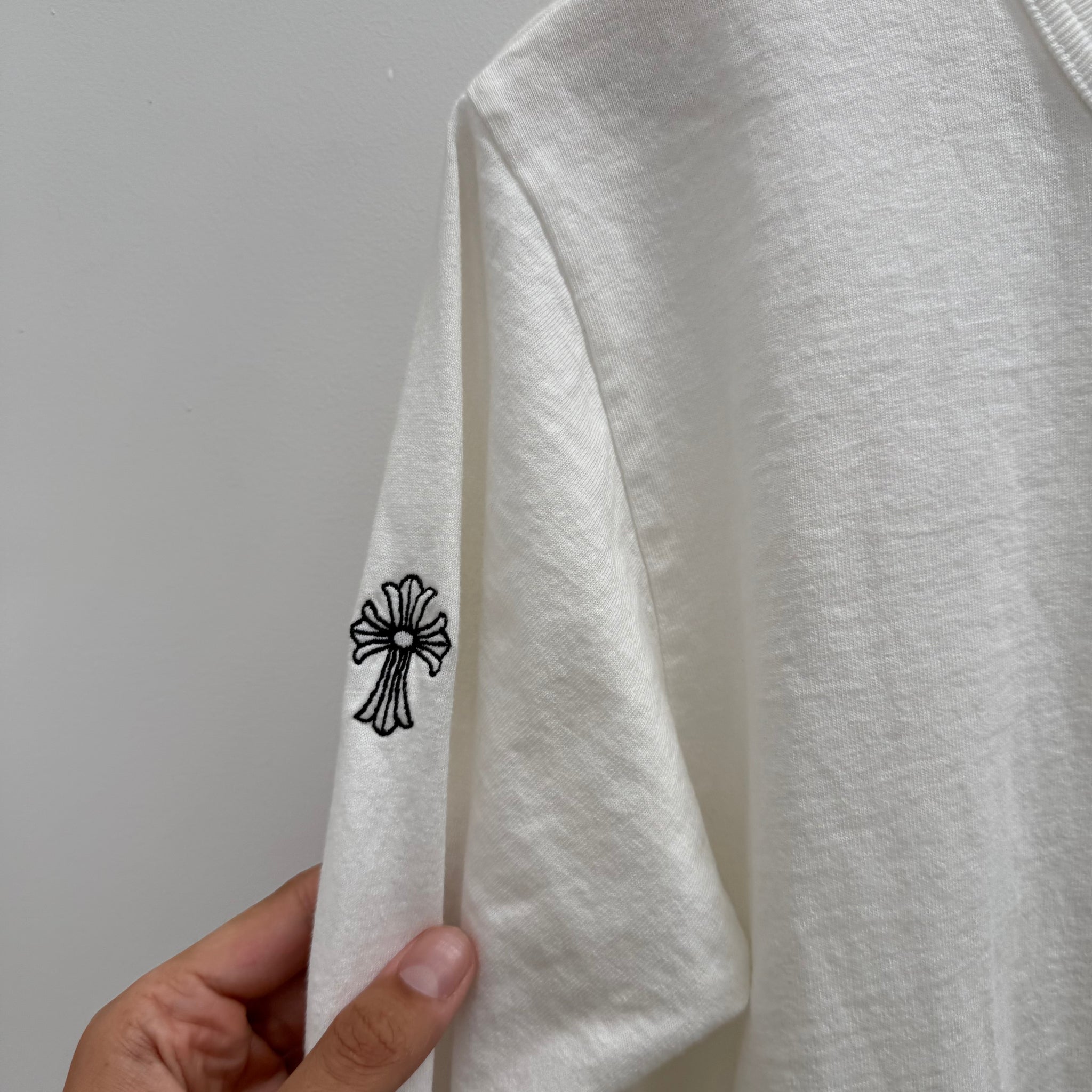Chrome Hearts Embroidered Pocket Logo Long Sleeve (Size XS)