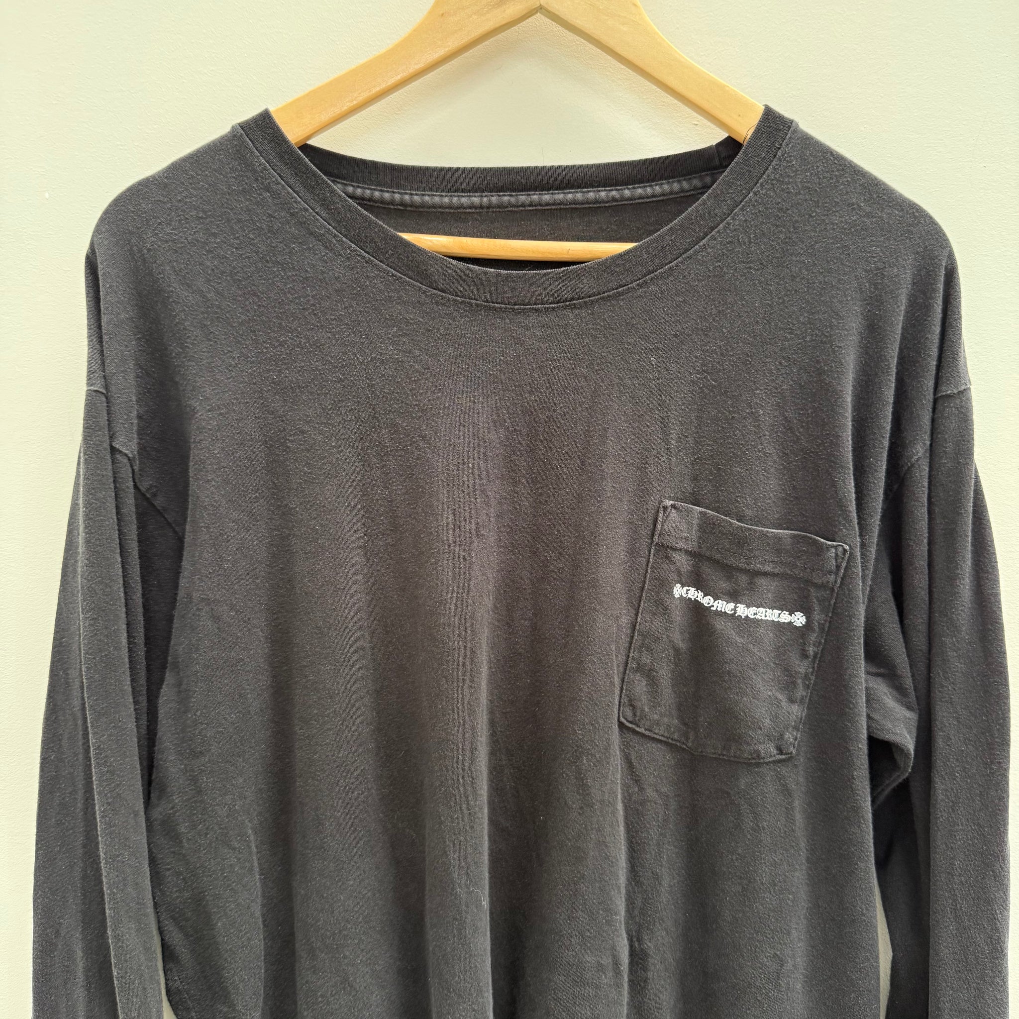 Chrome Hearts Black Logo Longsleeve (Size XL)