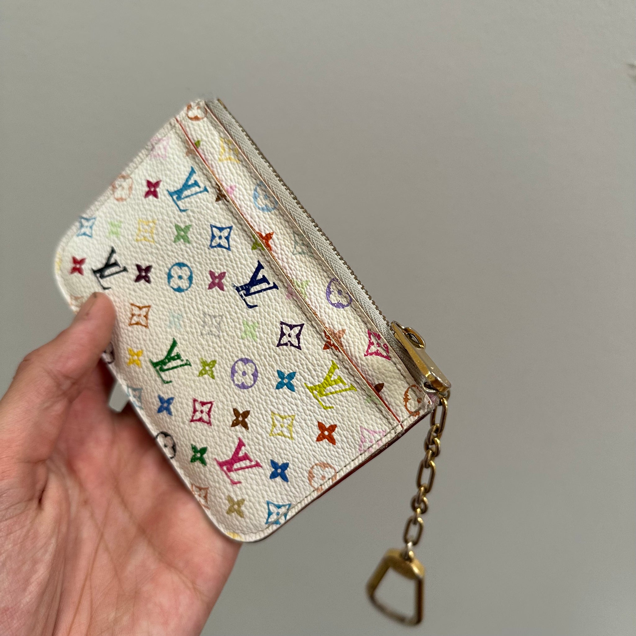Louis Vuitton Murakami Pochette Cles Coin Purse