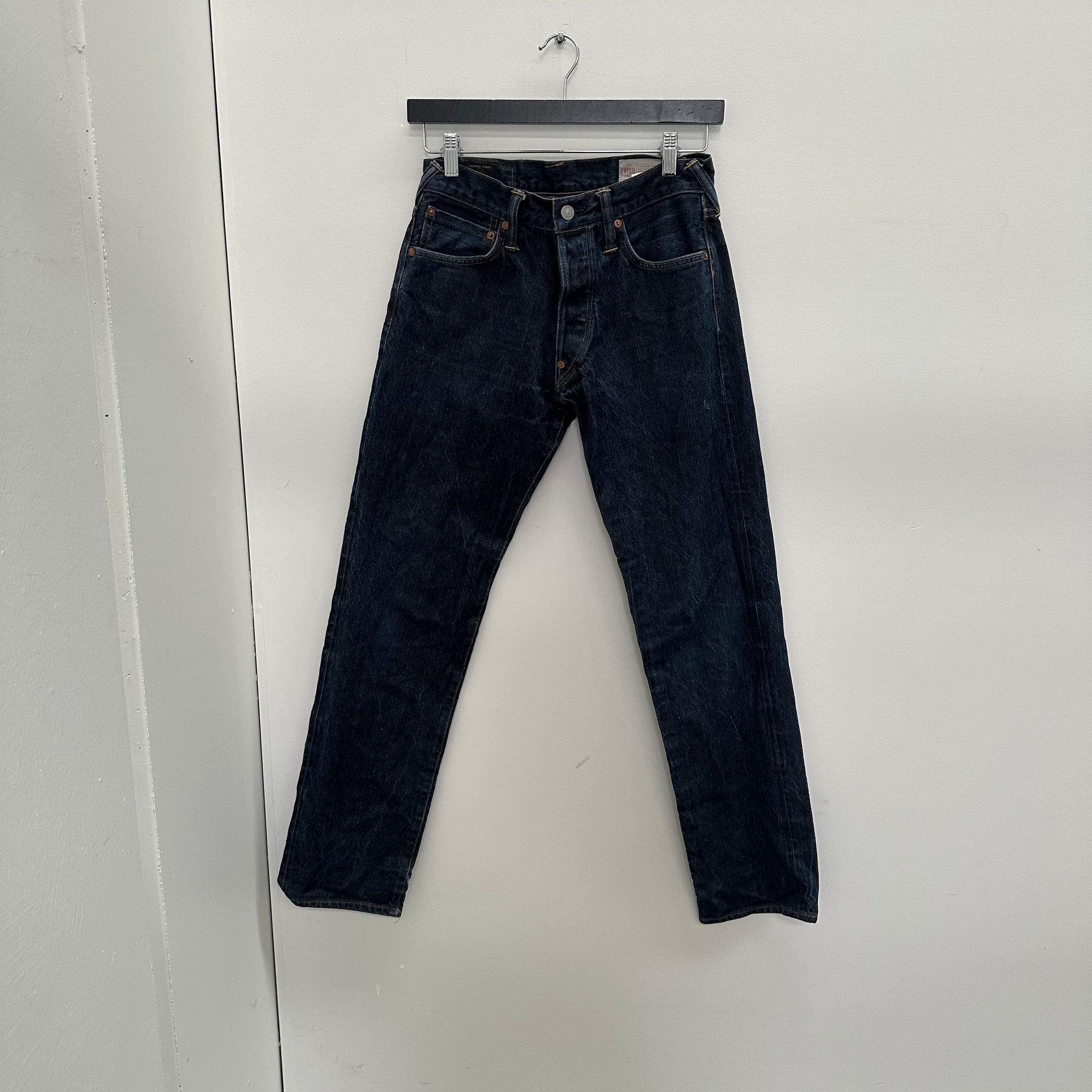 Evisu White Maniac Logo Denim (28 x)