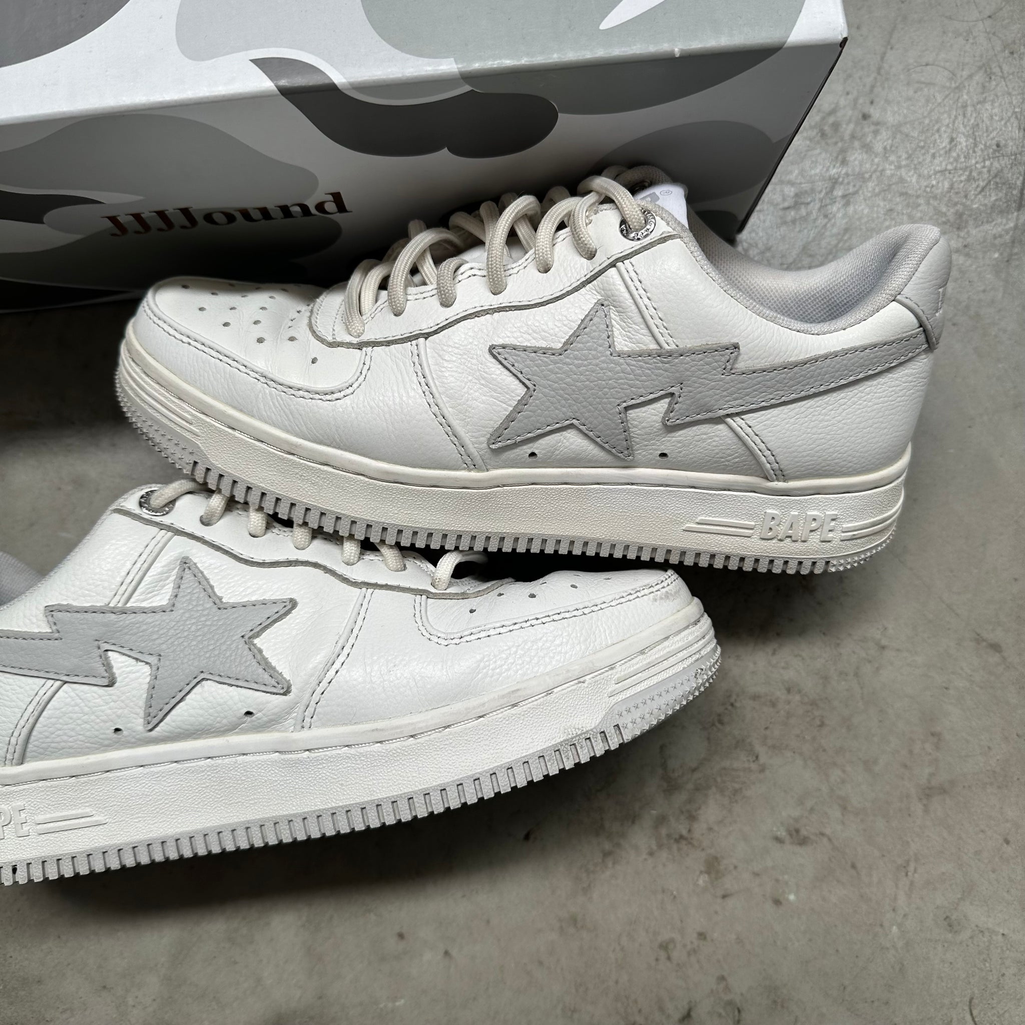 JJJJound x Bapesta 'White' US5
