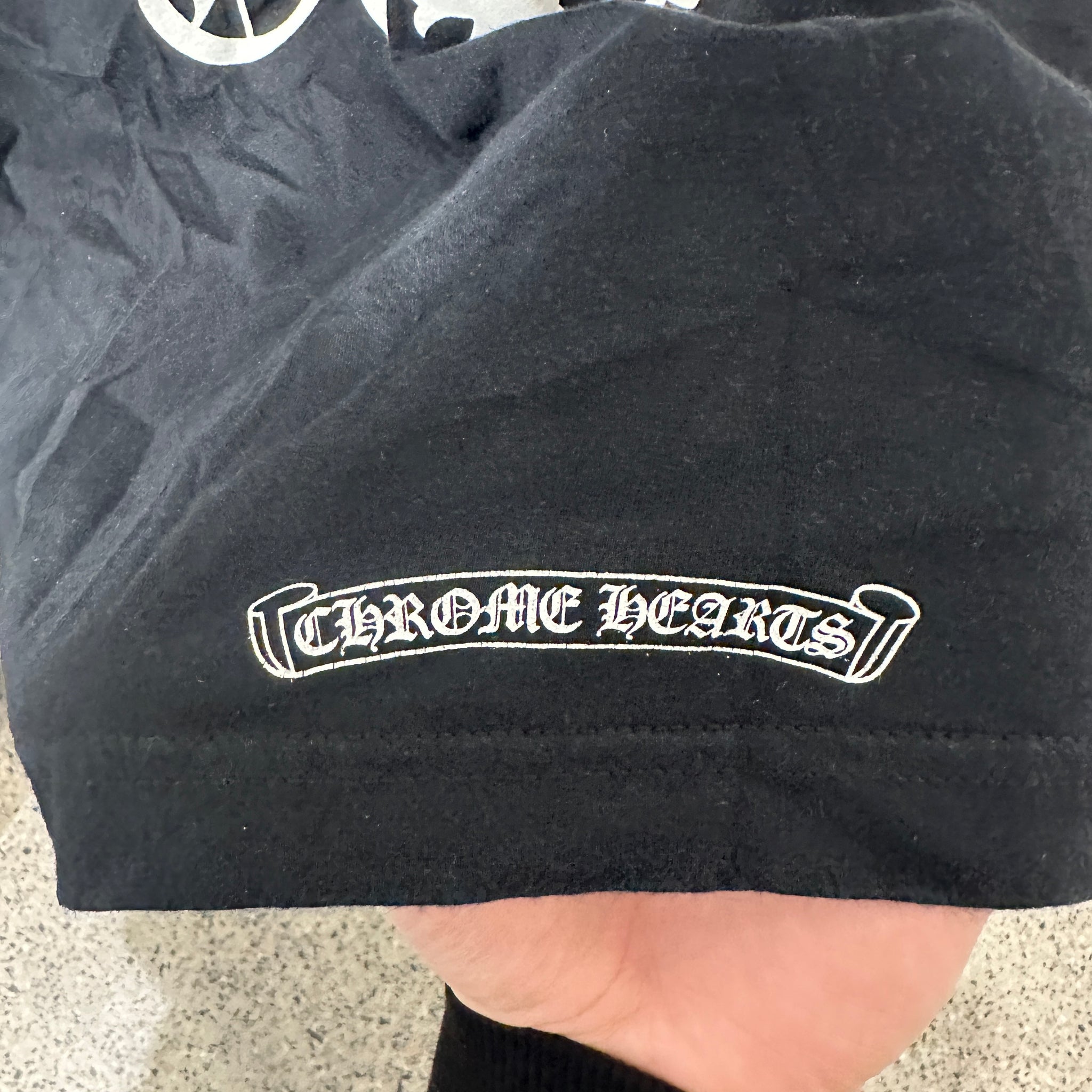 Chrome Hearts Hollywood Longsleeve T Shirt Black (Size L)