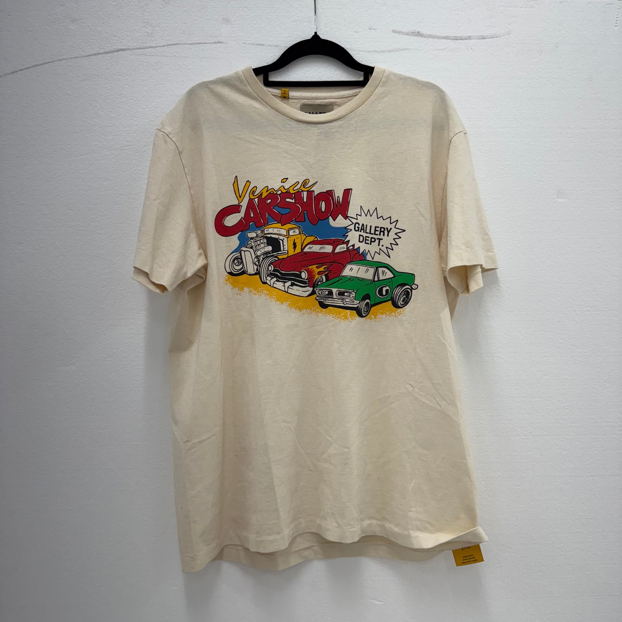 Gallery Dept Car Show Cream Tee SS22 Size M