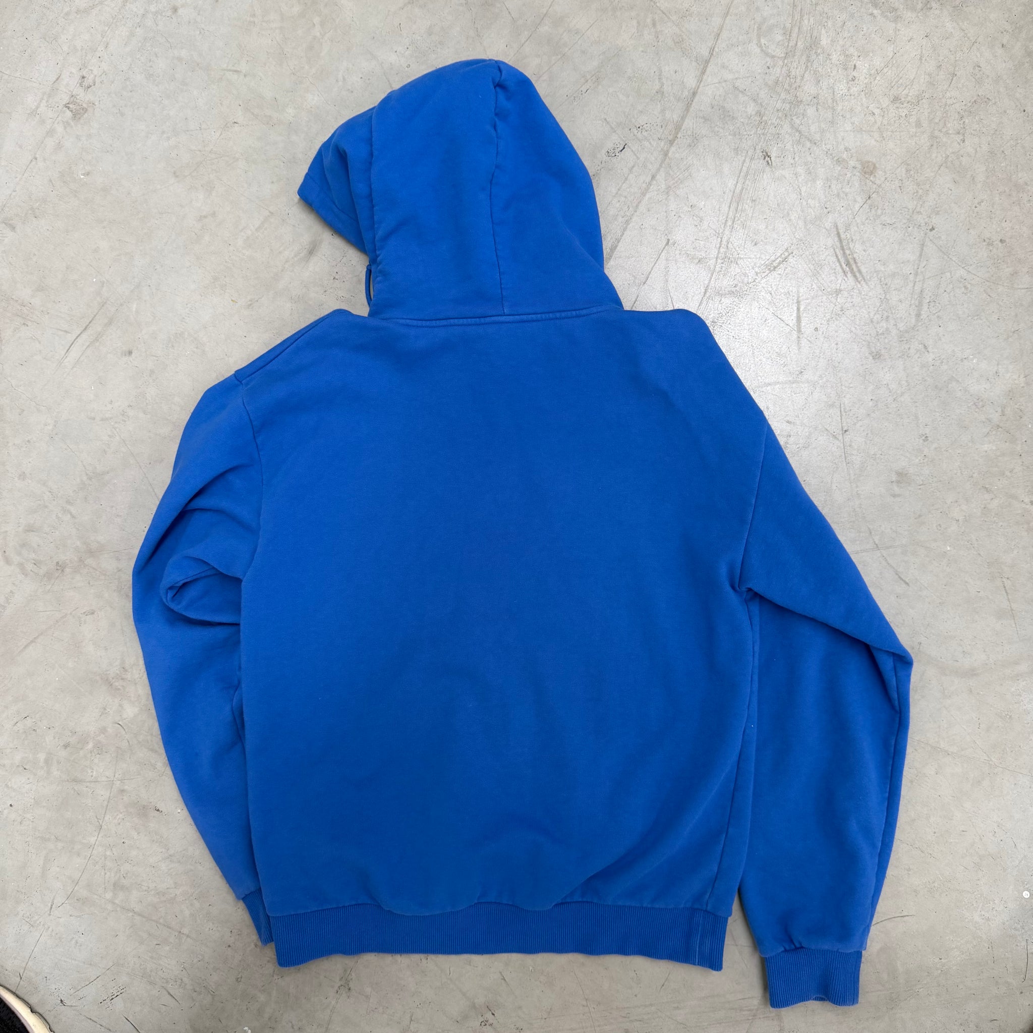 Celine Hood Logo Hoodie Blue (Size L)