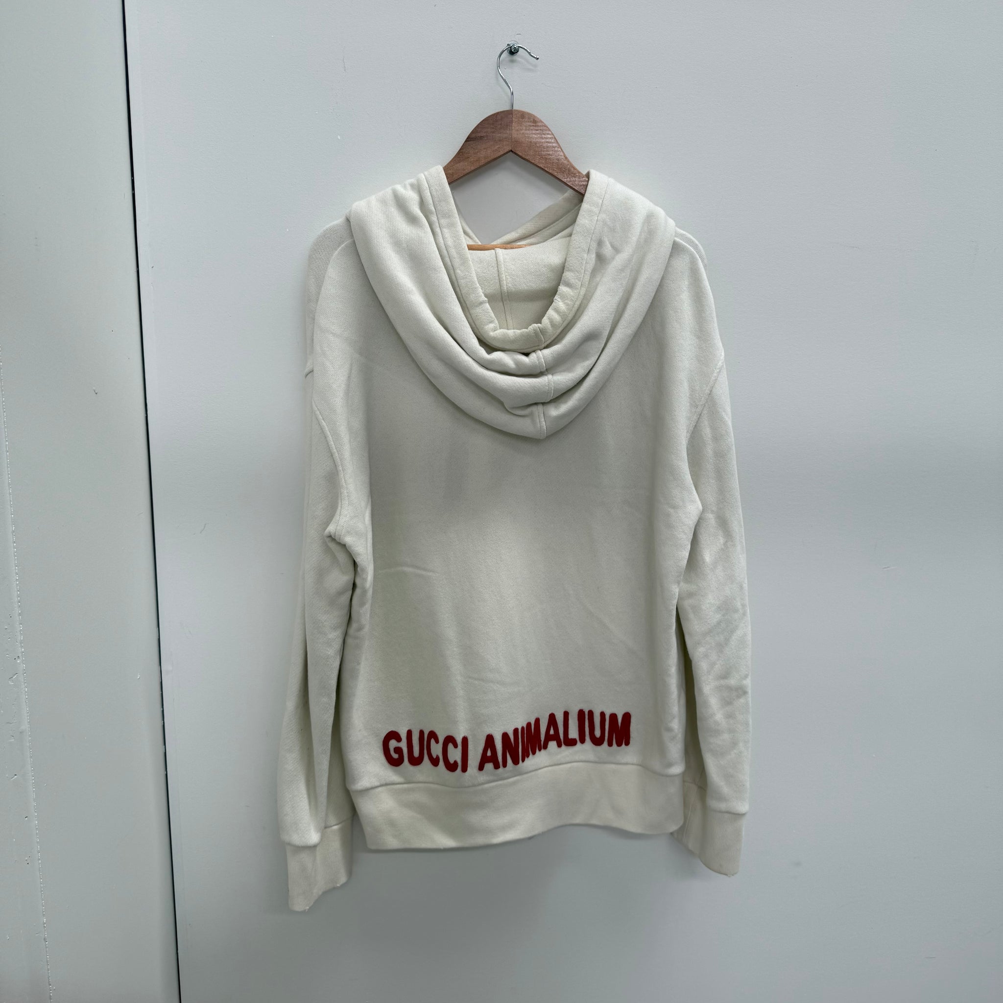 Gucci Sketch Snake Print Hoodie (Size L)