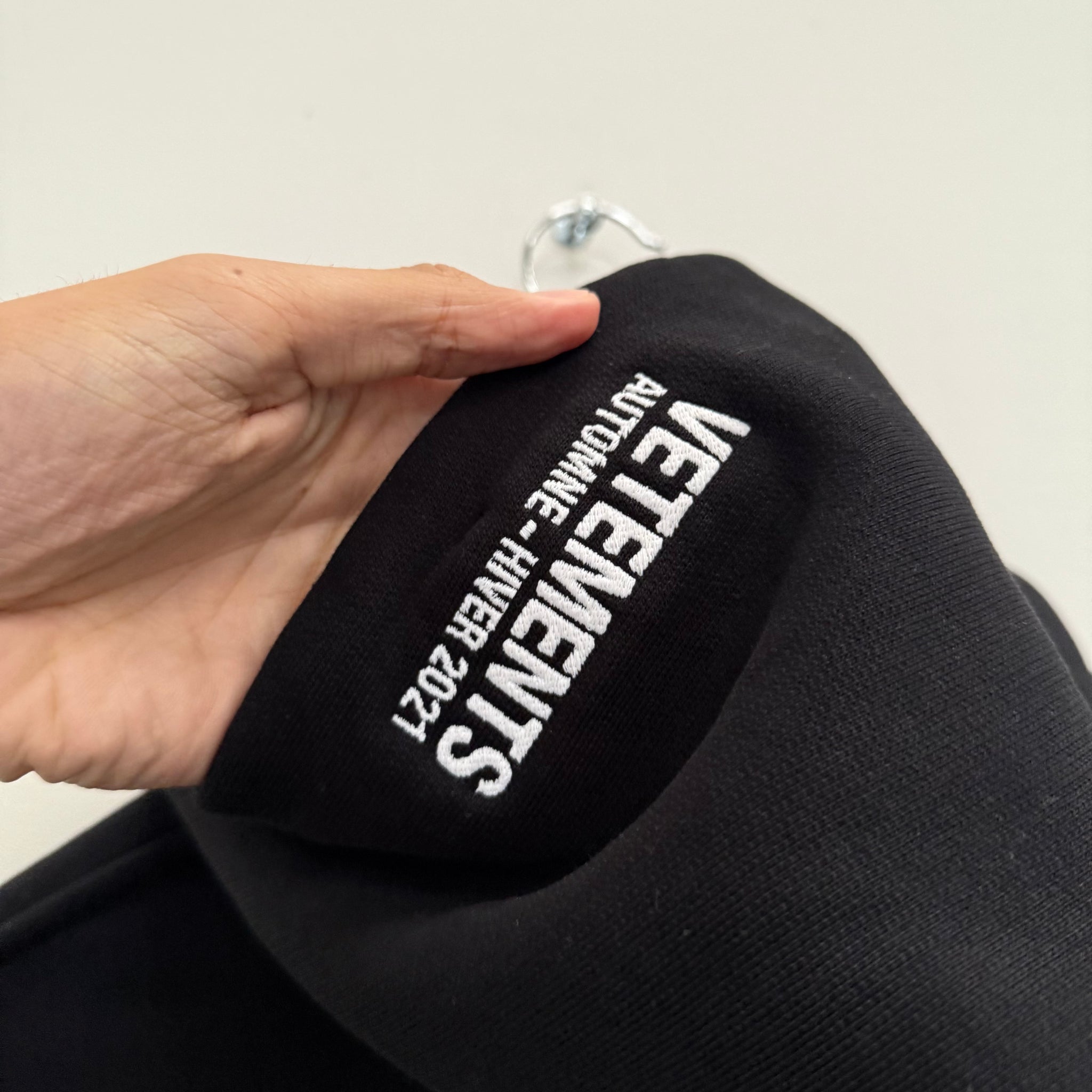 Vetements Antwerp Screwed Popover Hoodie (Size XS)
