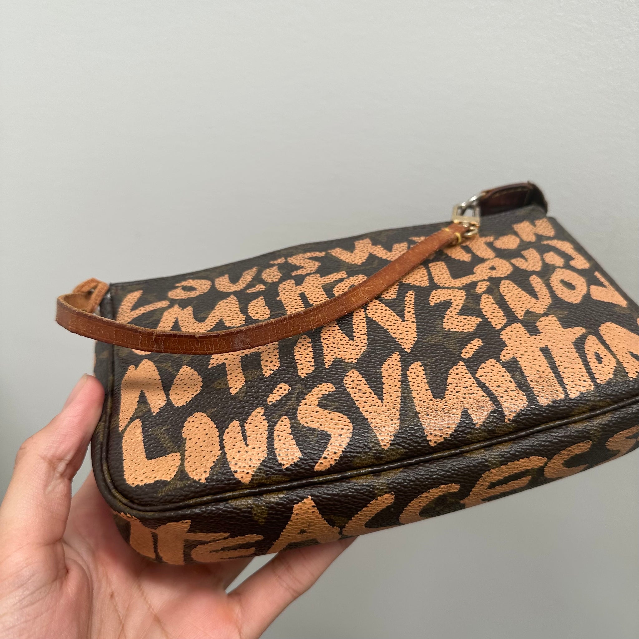 Louis Vuitton X Stephen Sprouse Graffiti Monogram Pochette Bag