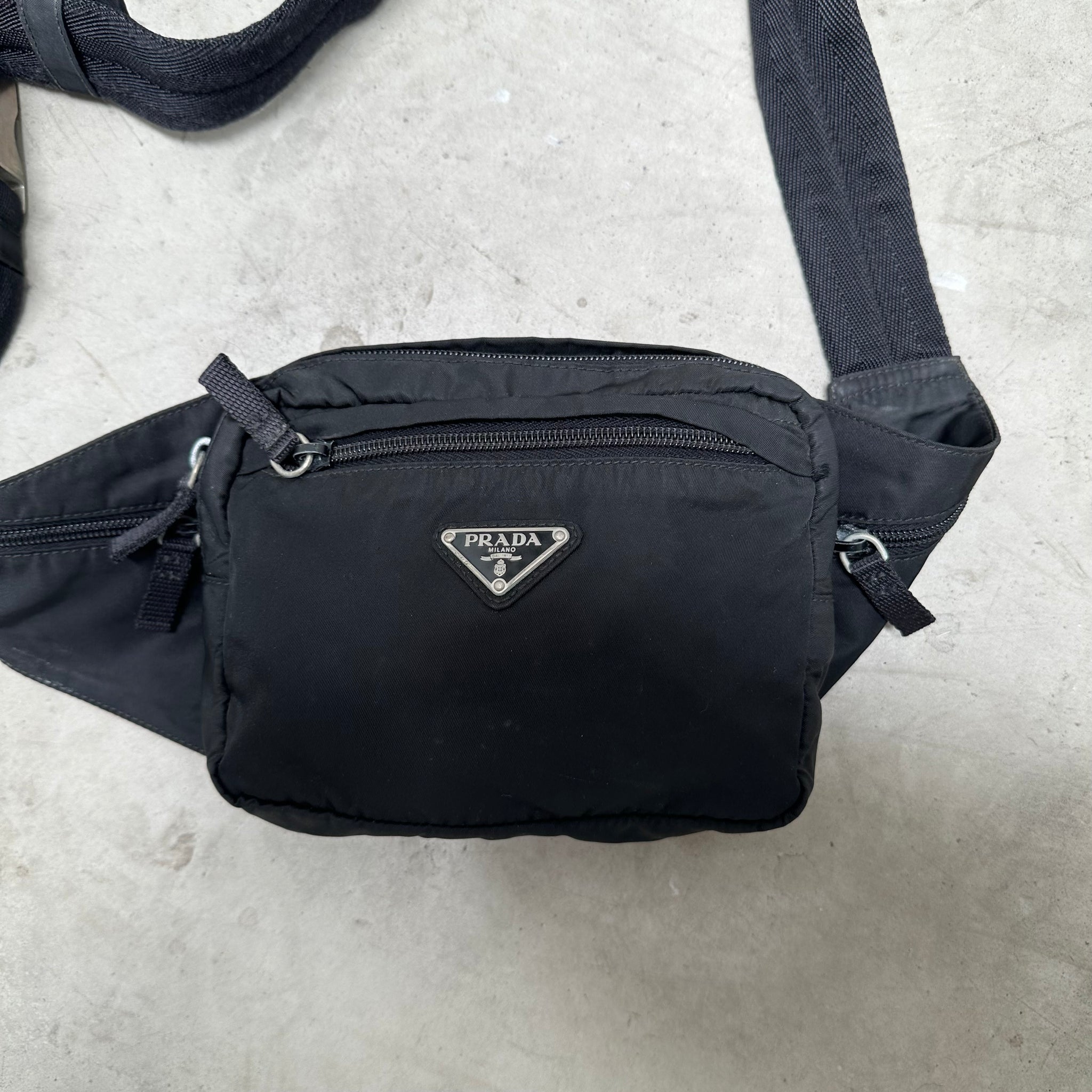 Prada Belt/Bum Bag Black Nylon