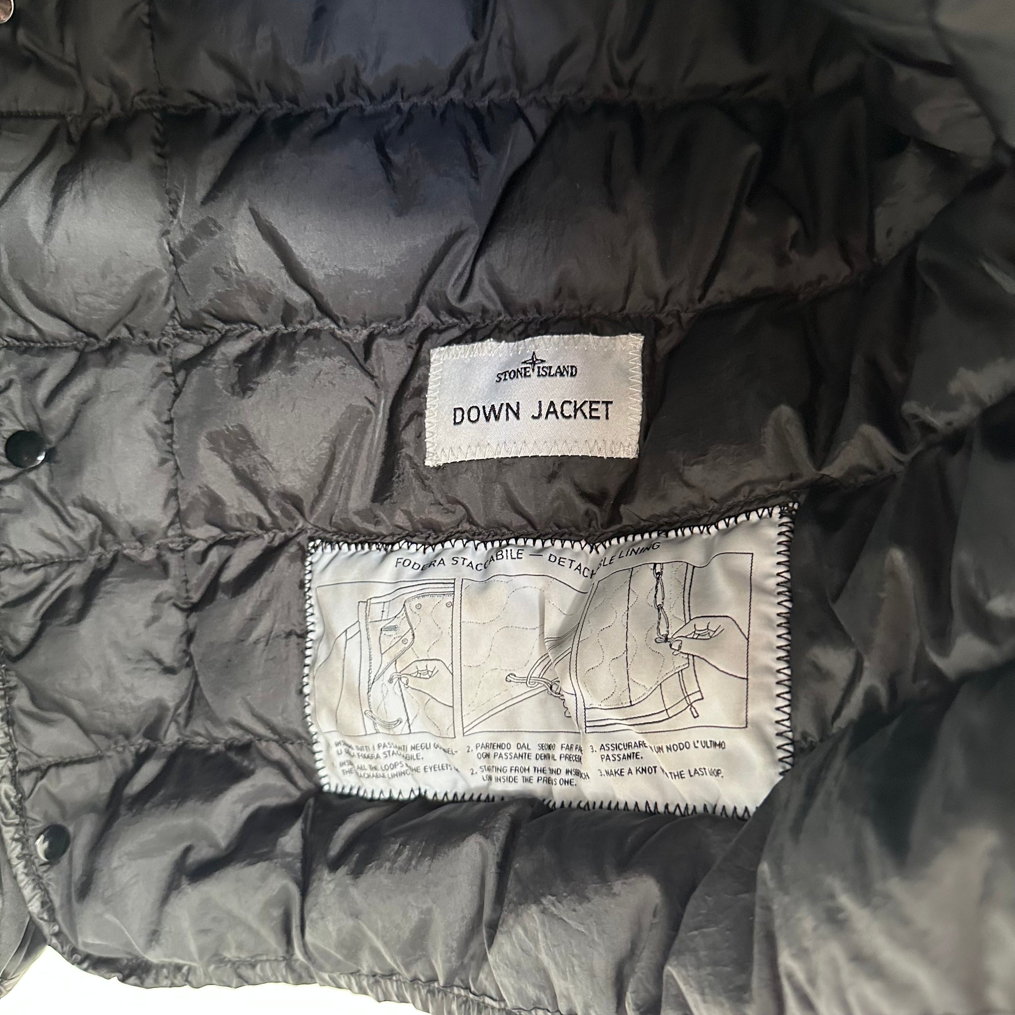 Stone Island Tank Shield Multi Layer Hooded Jacket (Size L)