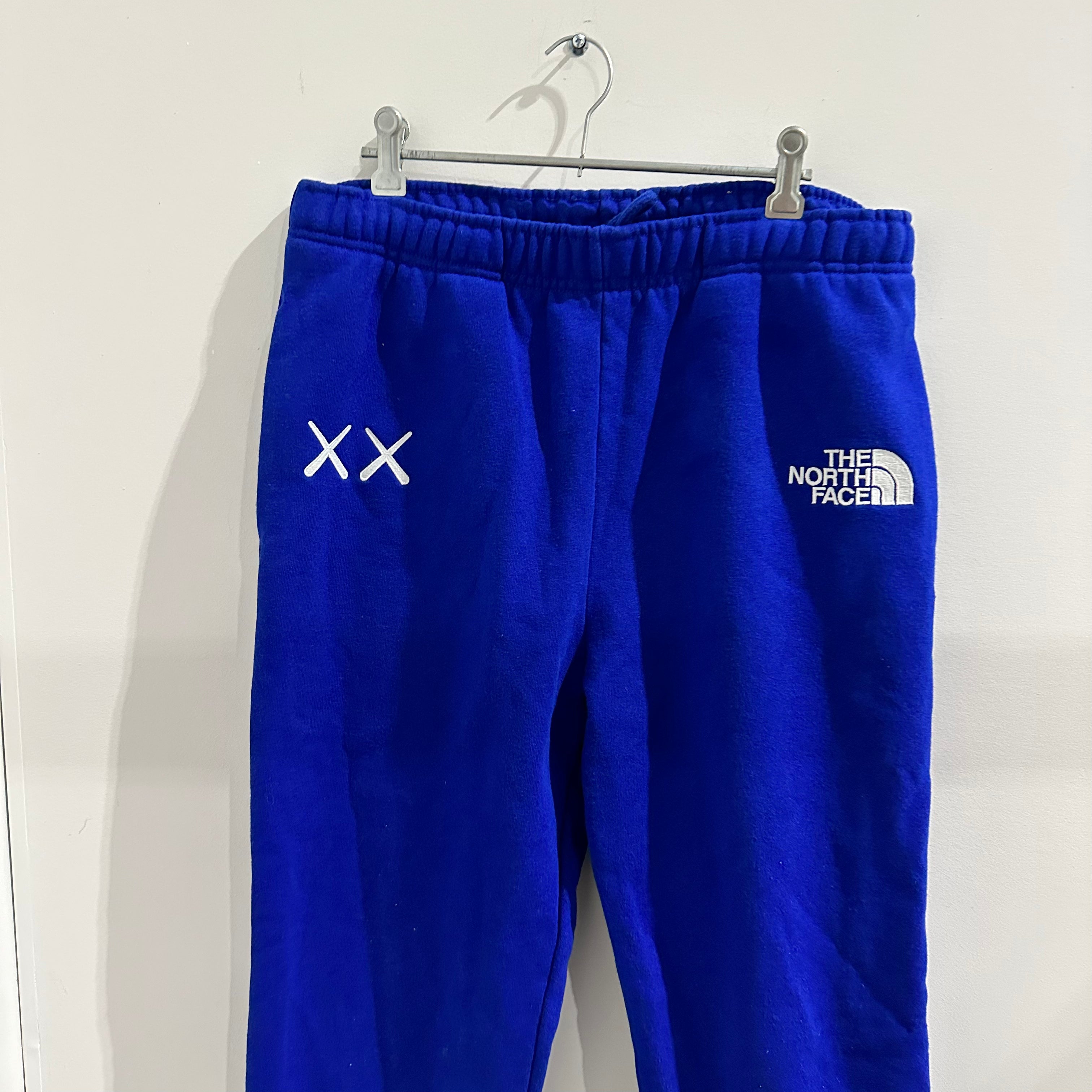 Kaws x The North Face Sweat Pants Blue Brand New (Size M