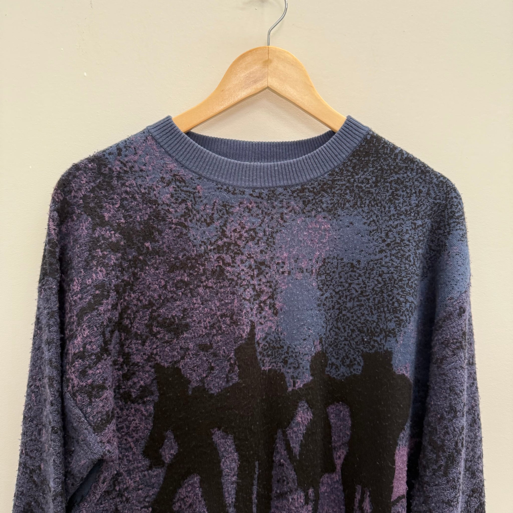 Louis Vuitton "Wizard Of Oz" Brick Road Purple Sweater