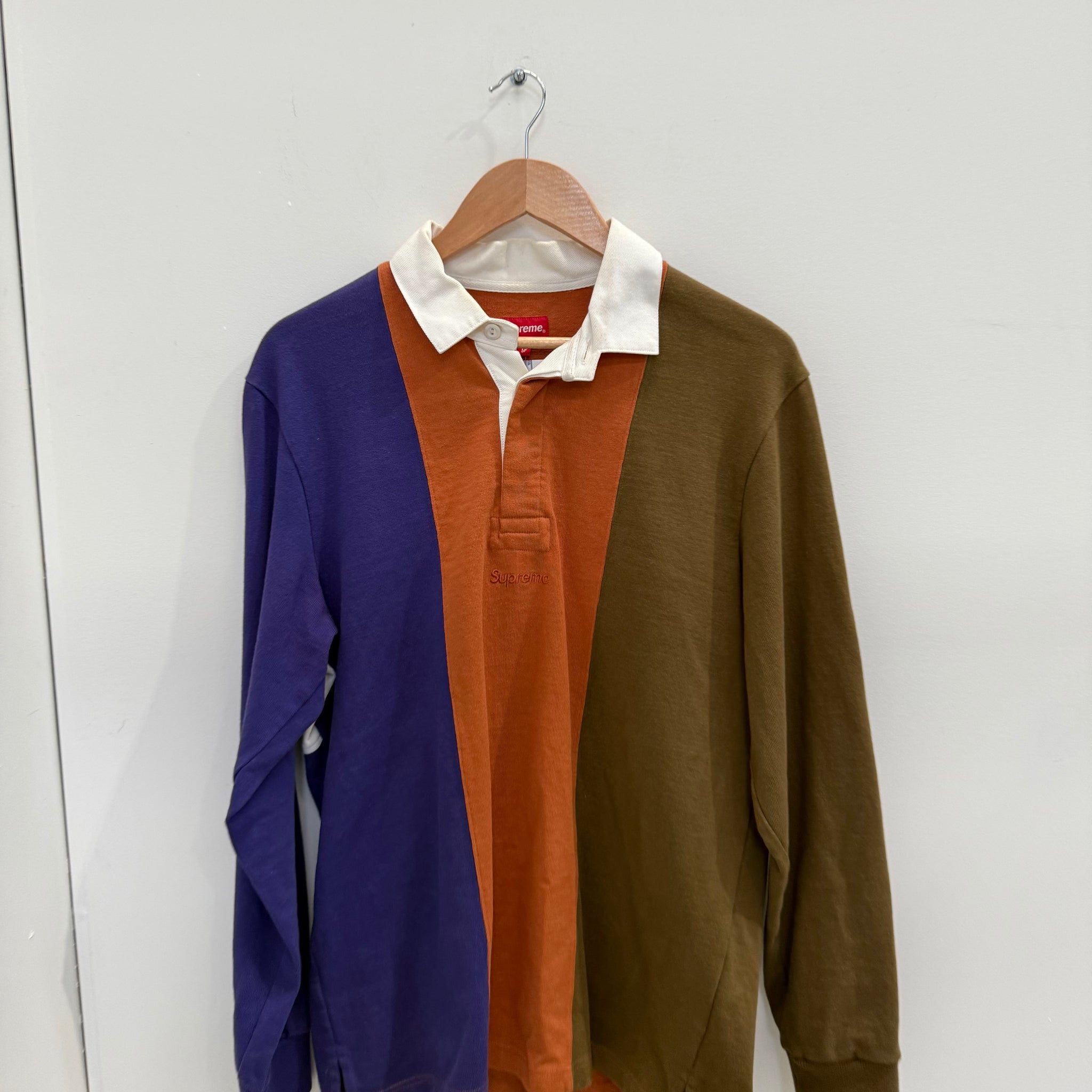 Supreme Tri-Toned Rubgy Polo (Size M)