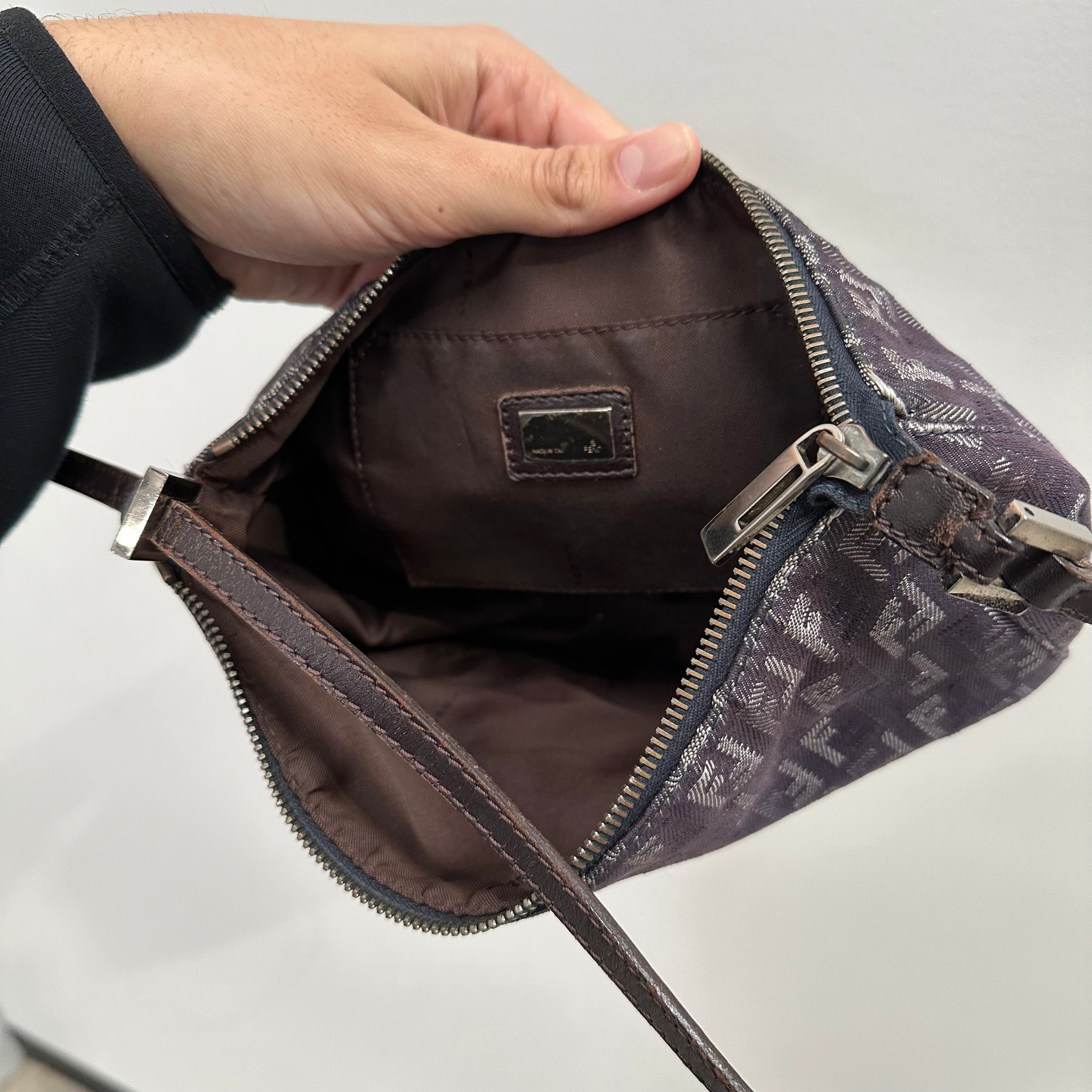 Fendi Pochette Vintage Denim Bag