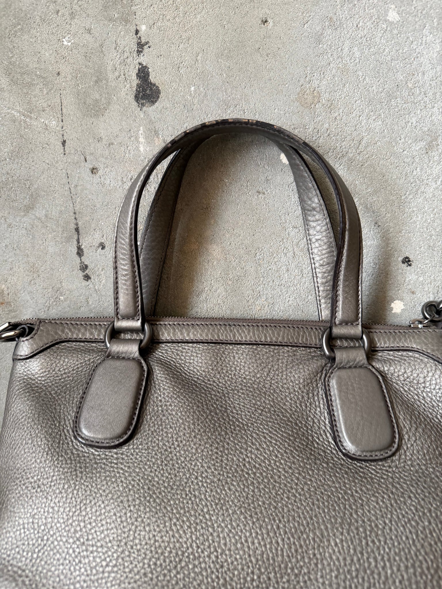 Gucci GG Soho Shoulder Bag Grey