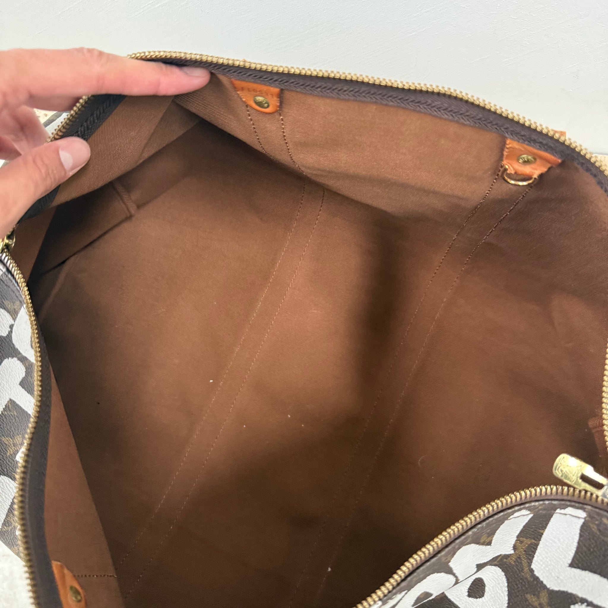 Louis Vuitton Monogram Stephen Sprouse Graffiti Keepall 50 Duffle Bag