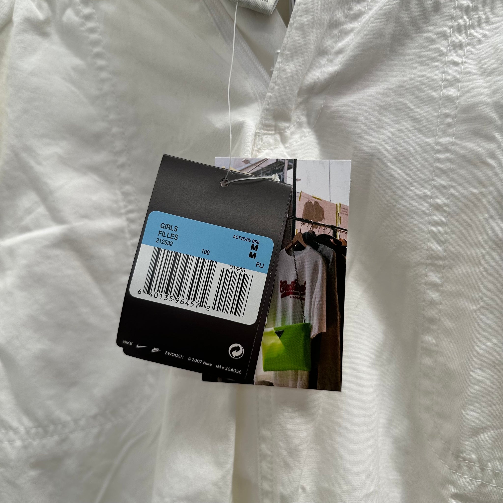 Nike Vintage White Cargo Pant (fits like an XS)