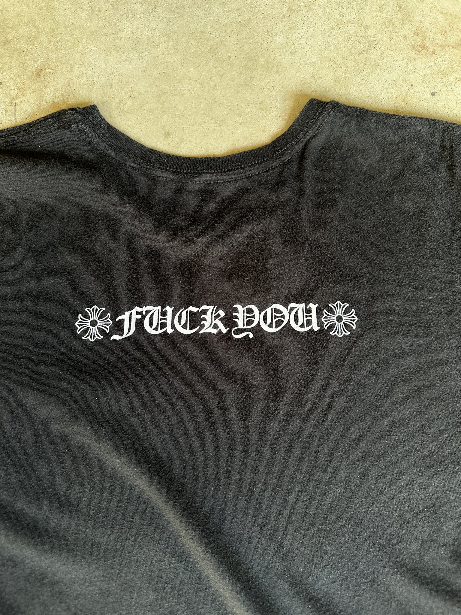 Chrome Hearts F**k You T Shirt Black (Size S)