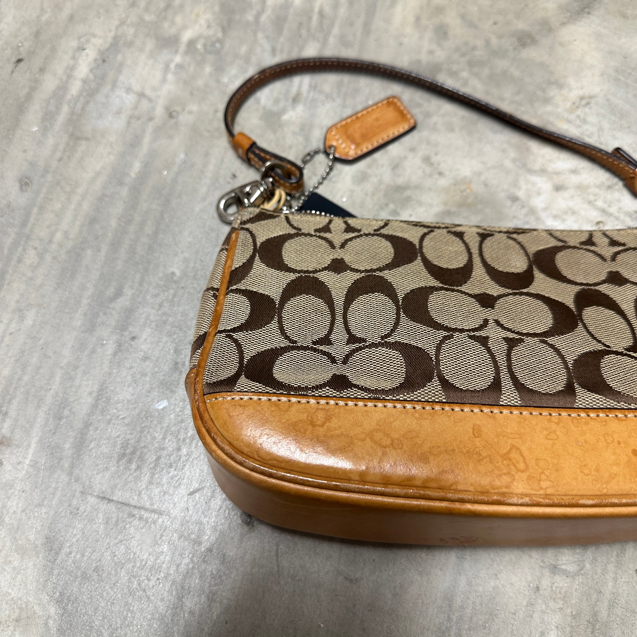 Coach Y2K Shoulder Bag Tan
