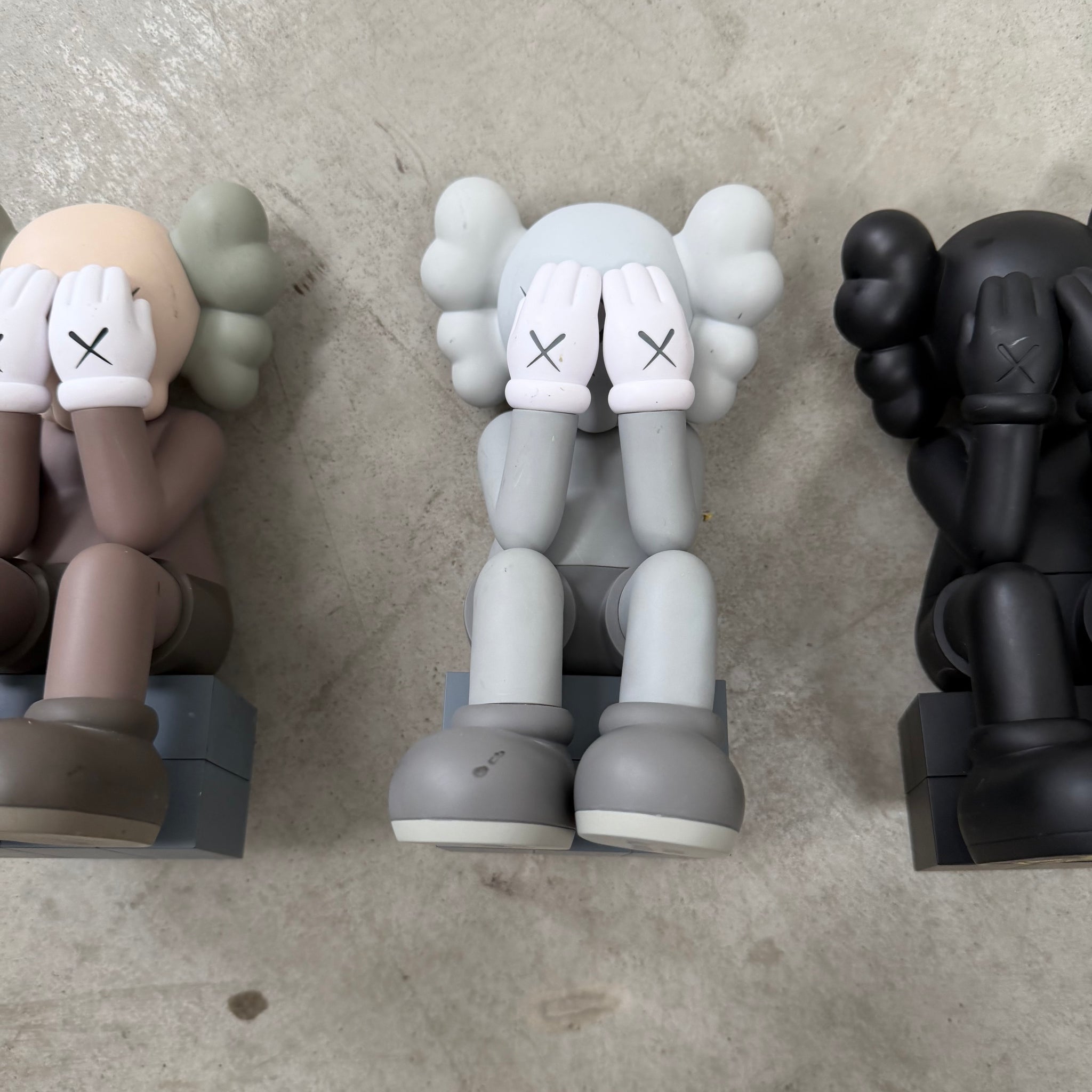 Kaws Passing Through Open Edition Vinyl Figure (Set of 3)