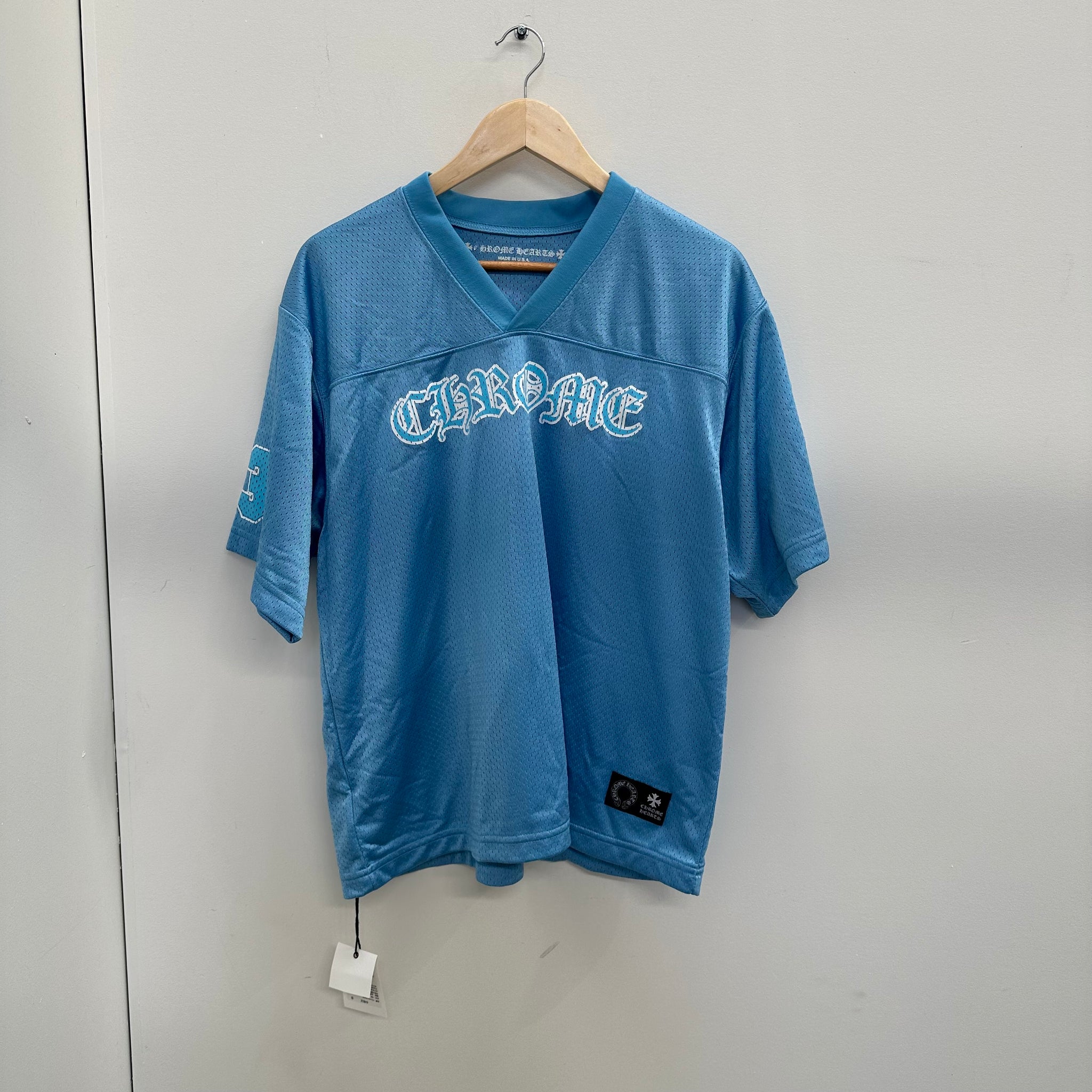Chrome Hearts Stadium Mesh Blue Tshirt Jersey (Size M)