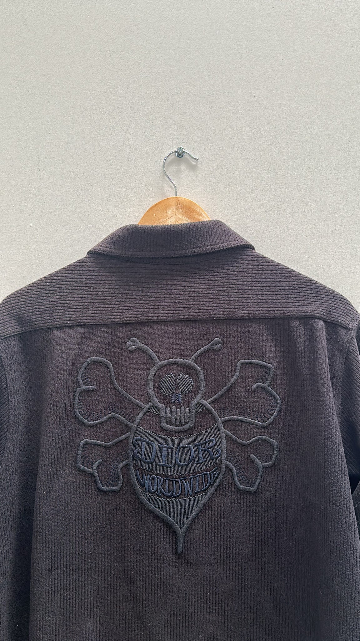 Dior x Shawn Stussy Corduroy Black Jacket (Size S)