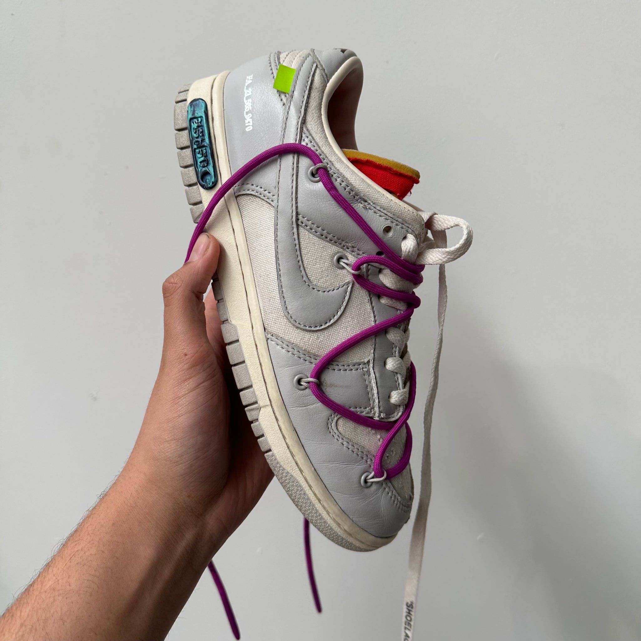 Off-White x Dunk Low 'Lot 50' US8.5