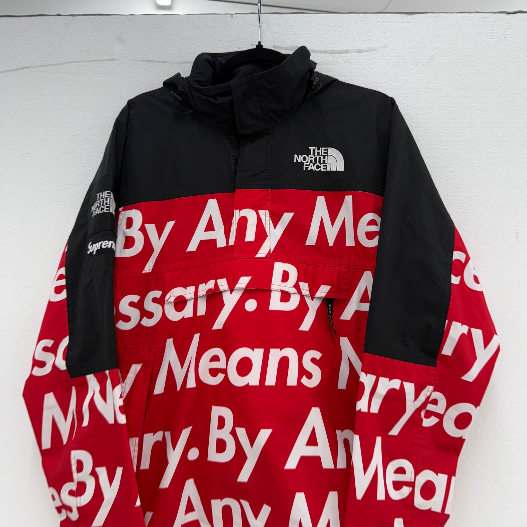 Supreme The North Face By Any Means Neccessary Parka Red (Size M)