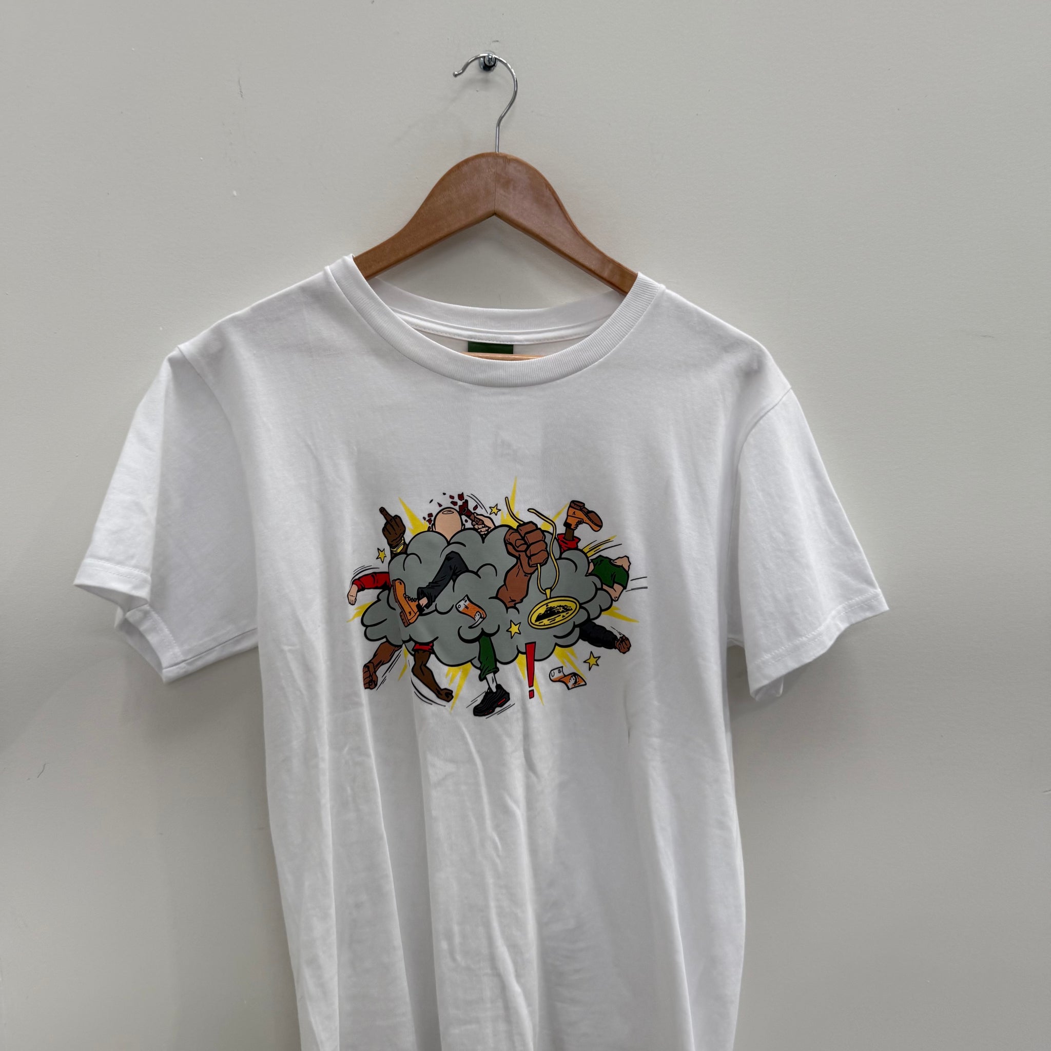 Corteiz Royal Rumble T Shirt White (Size M)