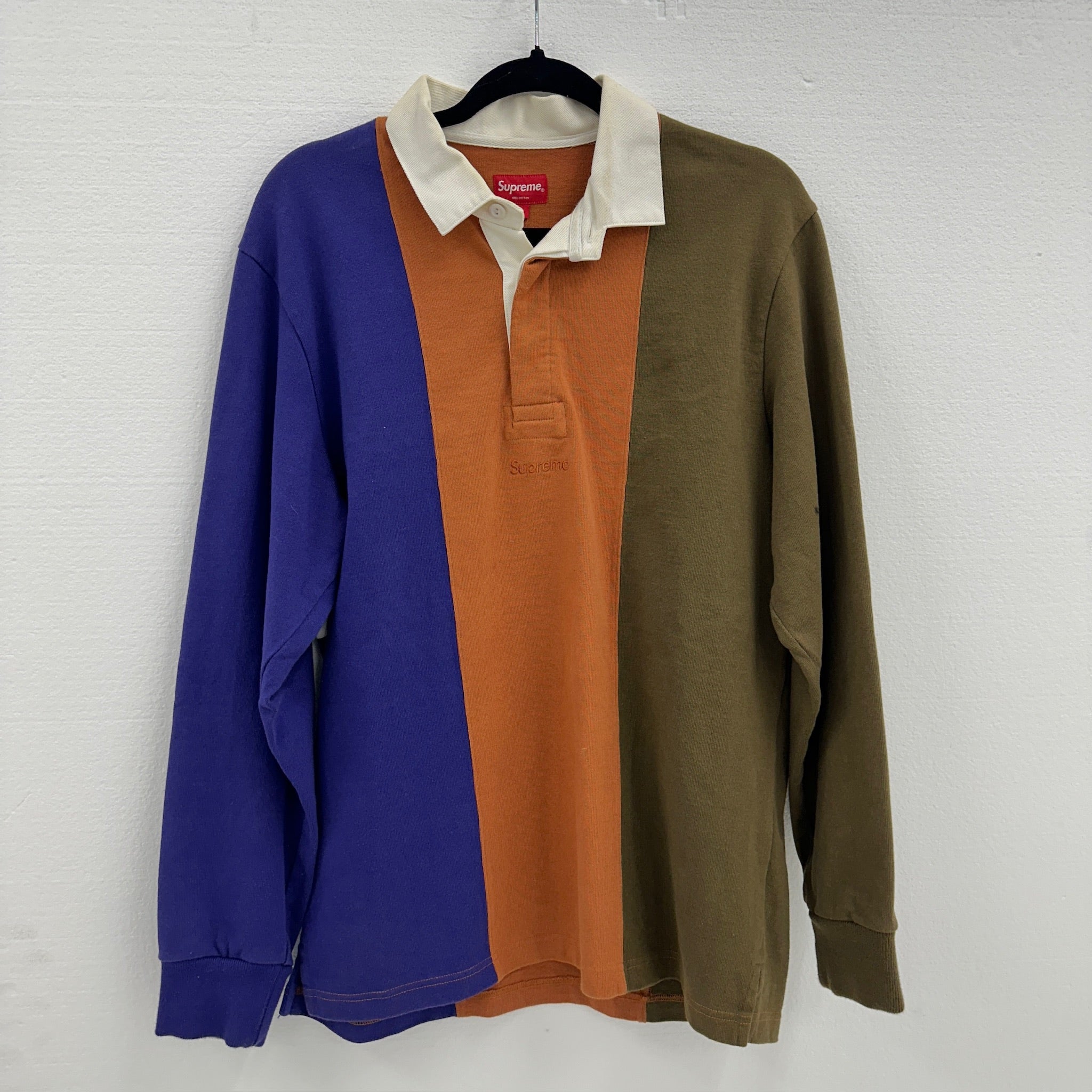 Supreme Tri-Toned Rubgy Polo (Size M)