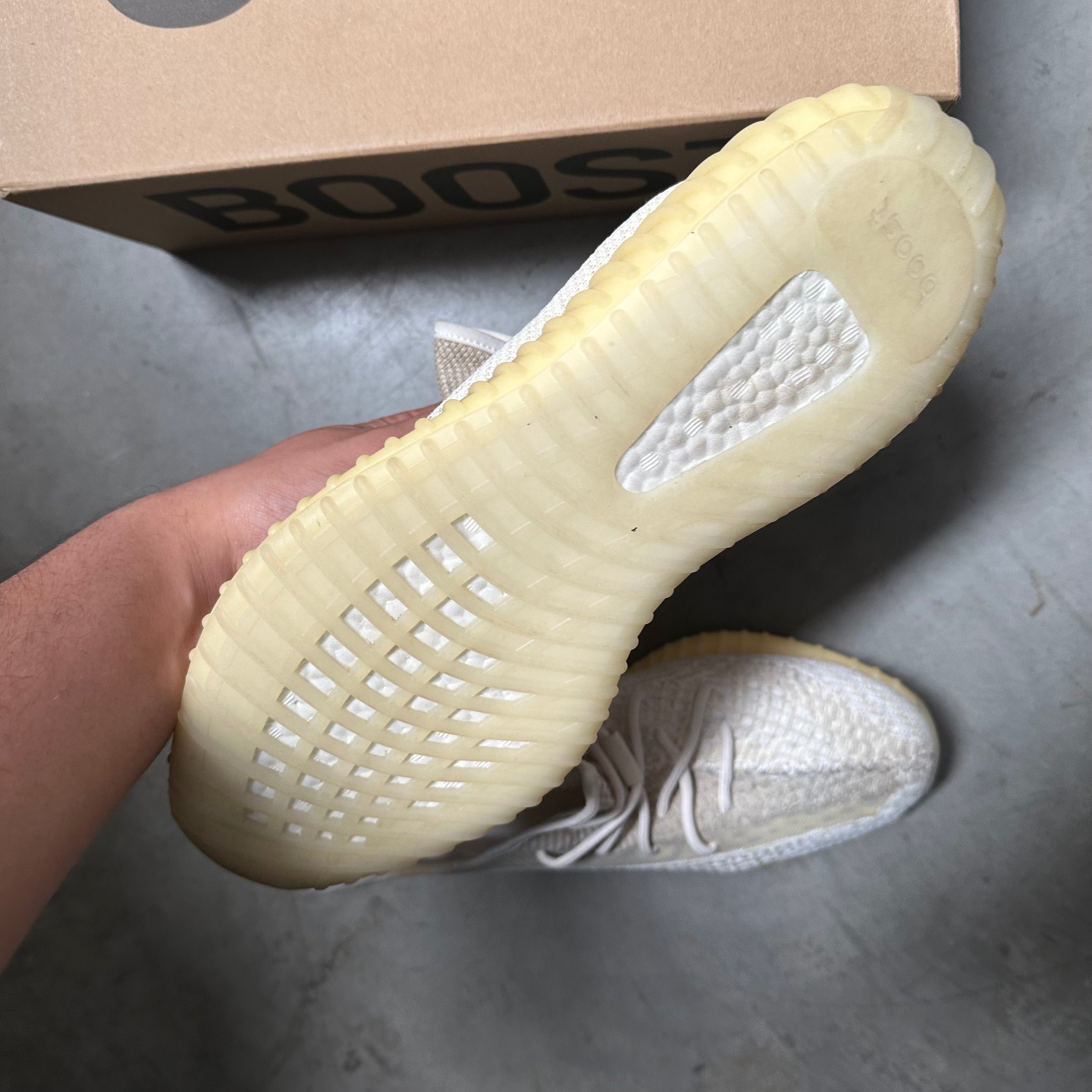 Adidas Yeezy Boost 350 V2 Natural US13.5 â Curated by Charbel