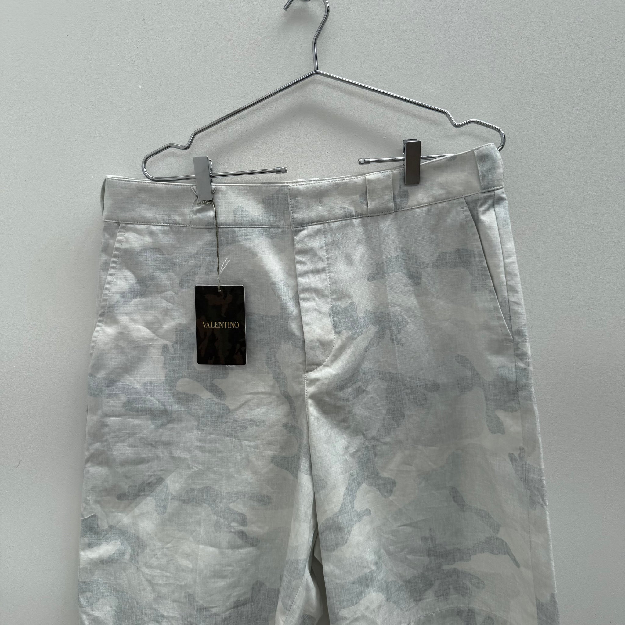 Valentino Camo Print Shorts (Size 32)