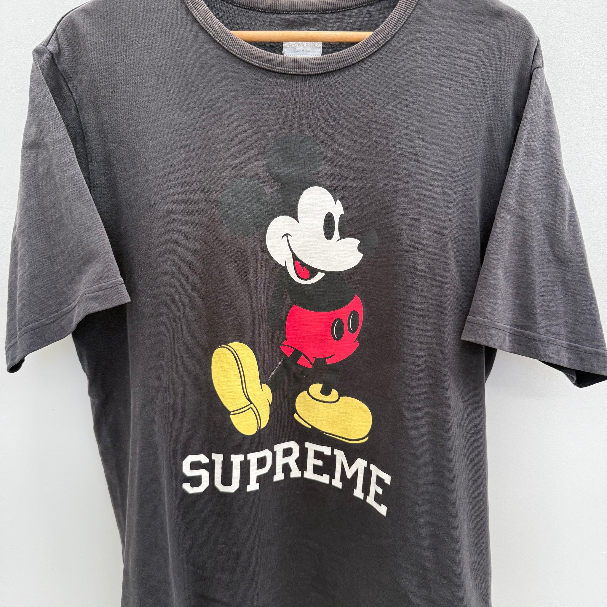Supreme Disney Mickey Mouse Tee Black (Size L)