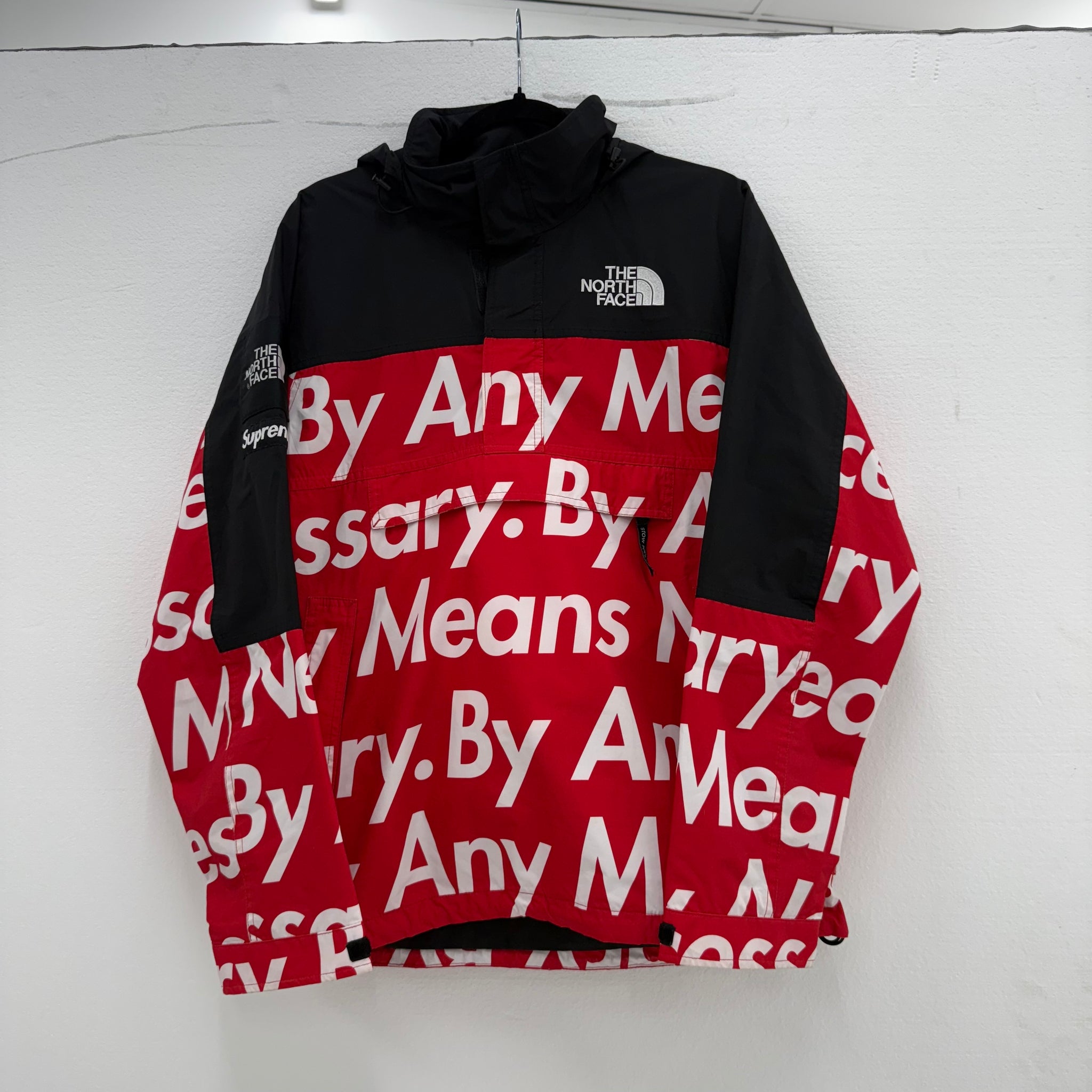 Supreme The North Face By Any Means Neccessary Parka Red (Size M)