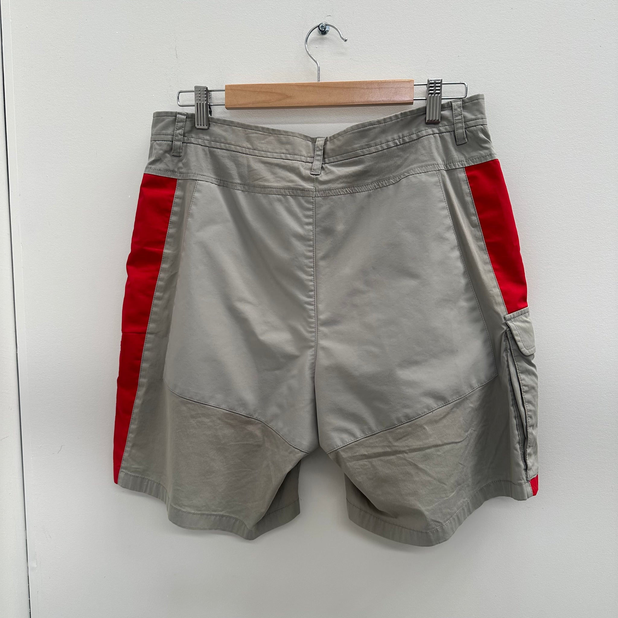 Prada Luna Rossa Vintage Archive Logo Shorts (fits like 32-34 