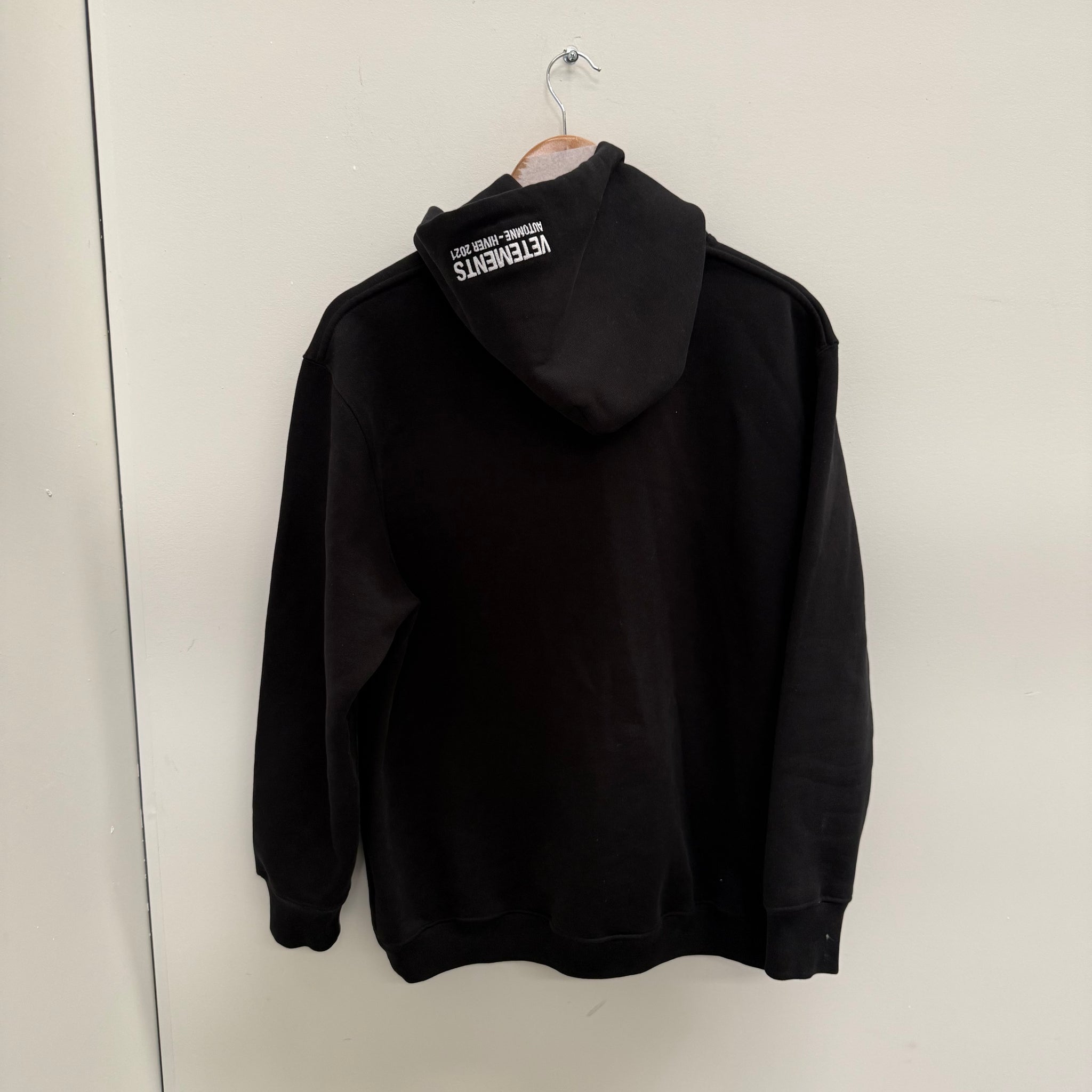 Vetements Antwerp Screwed Popover Hoodie (Size XS)