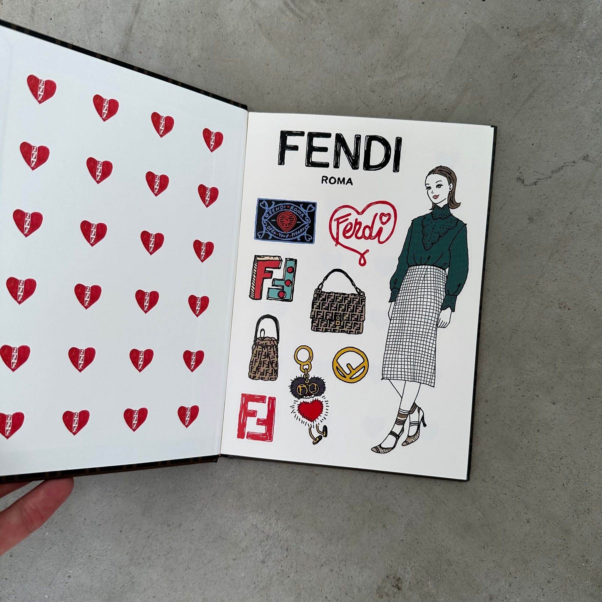 Fendi FF Zucca Notebook