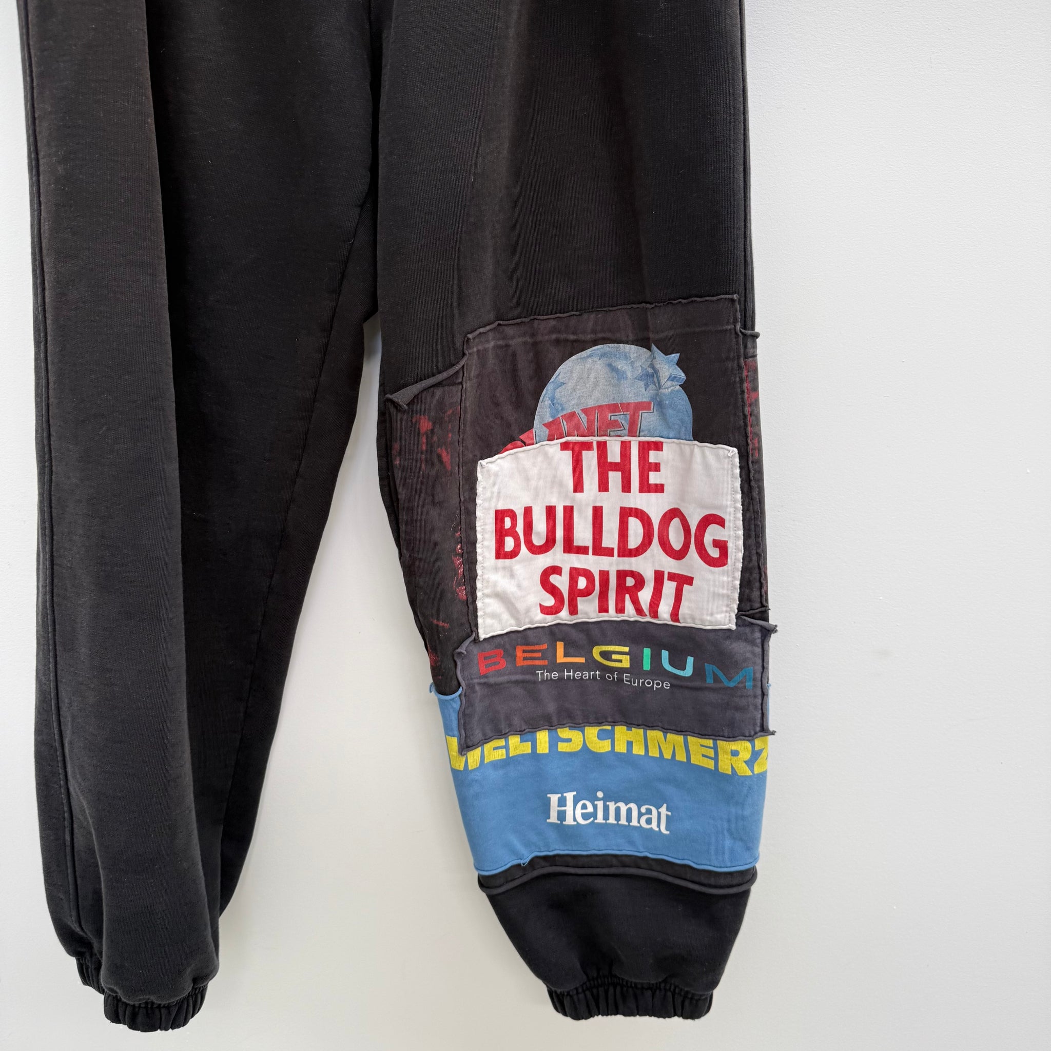 Vetements 'The Bulldog Spirit' Black FW18 Track Pants (Size L)