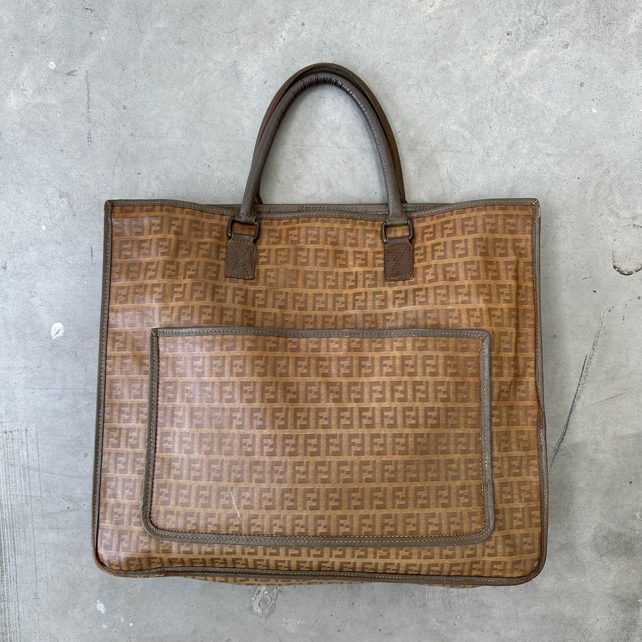 Fendi Large Logo Tote Bag