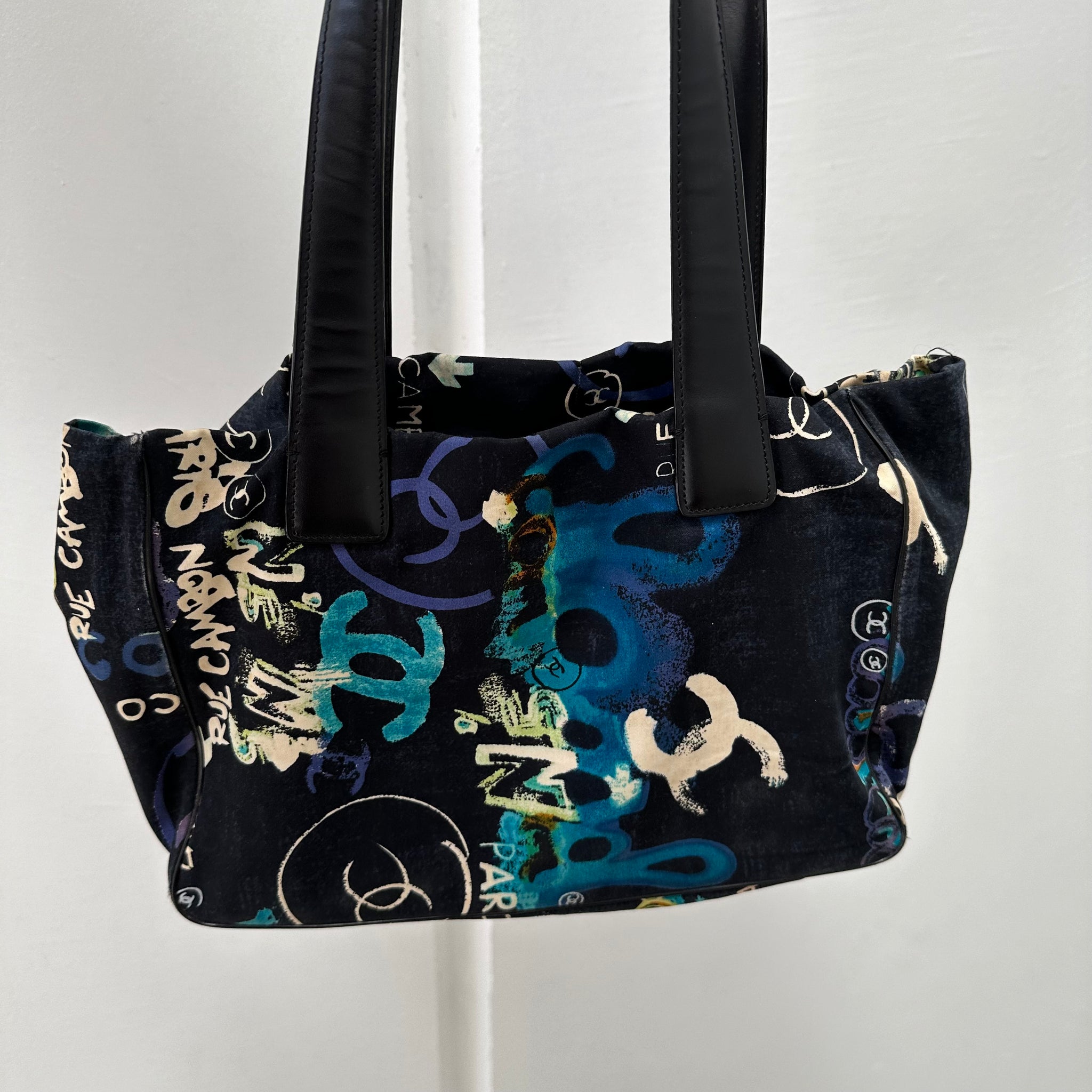 Chanel Travel PM Hawaii Tote Bag Black