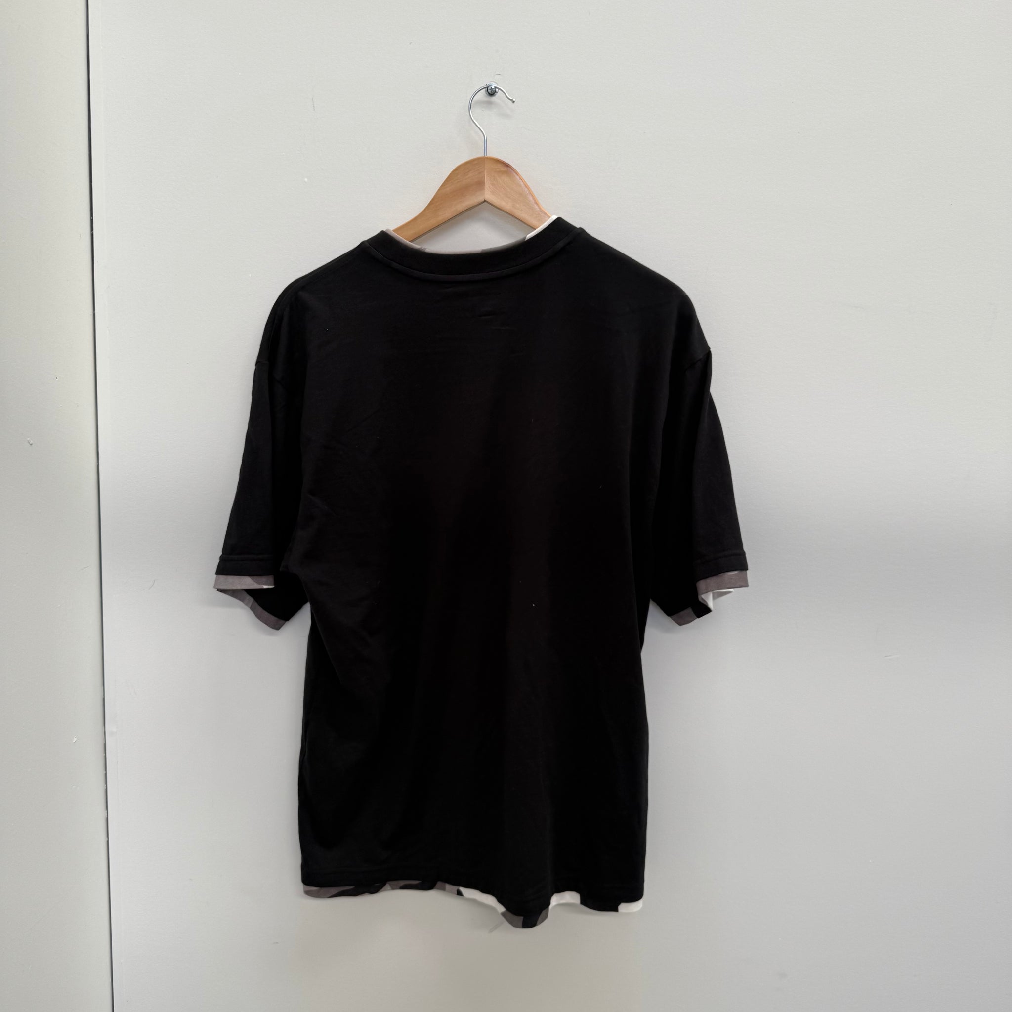 Supreme Warm Up Camo Layered T Shirt Black (Size S)