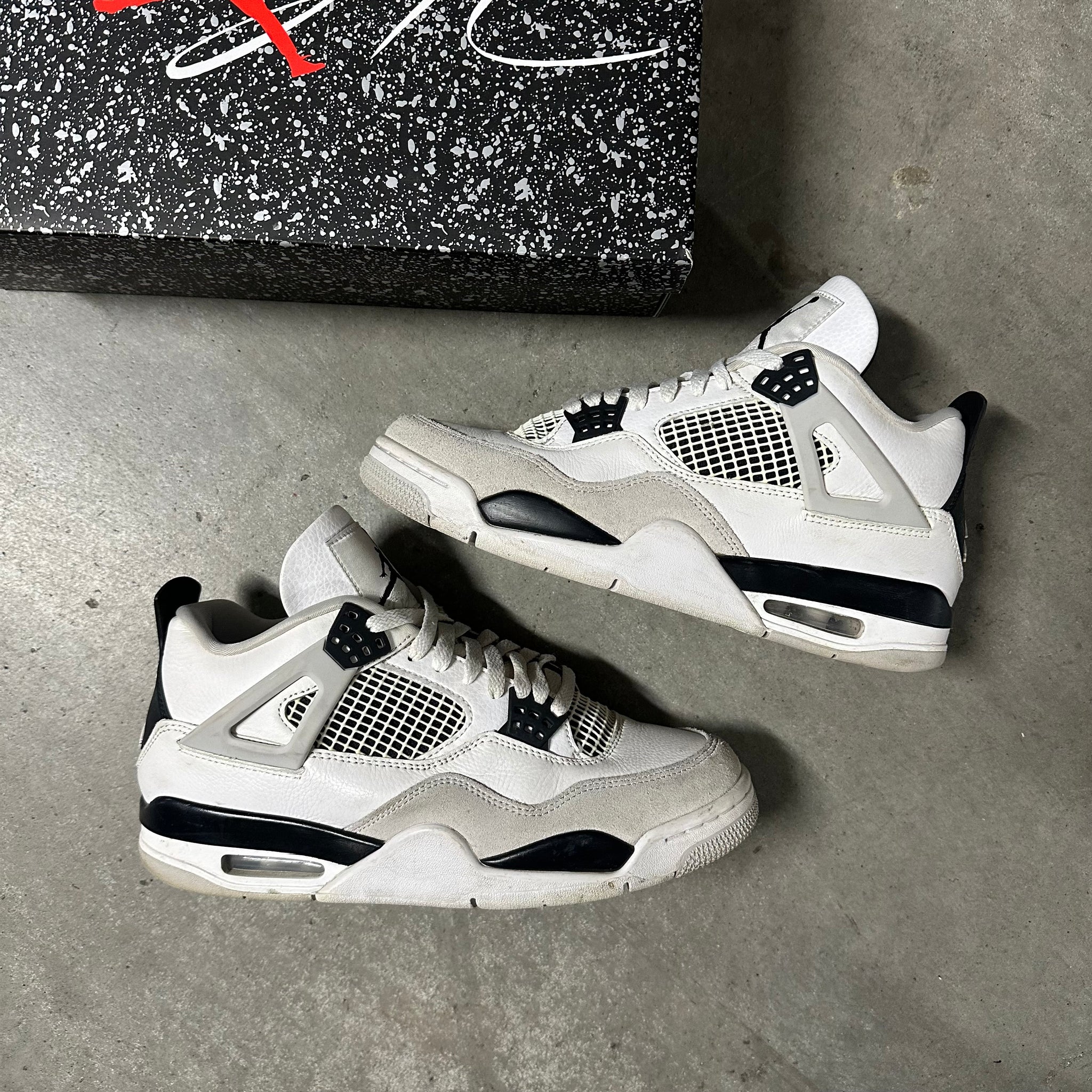 Nike Jordan 4 Military Black US8.5