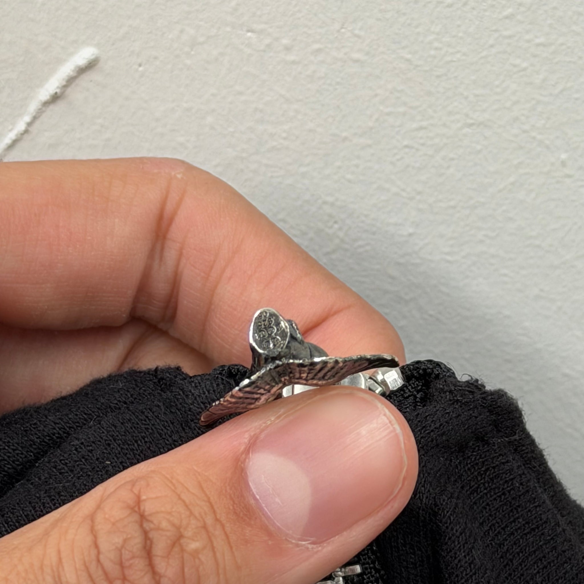 Chrome Hearts Foti Skeleton Print Zip Up Hoodie Black (Size M)