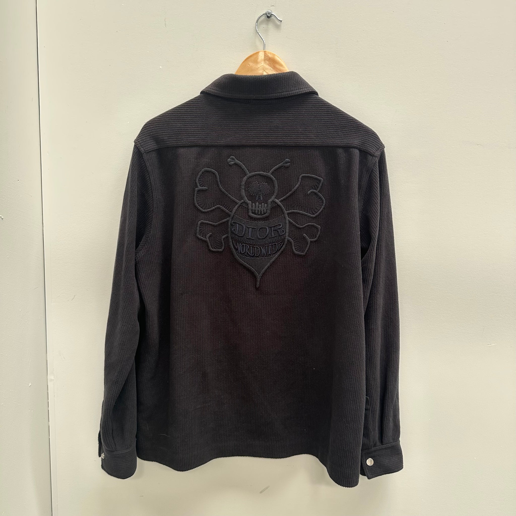 Dior x Shawn Stussy Corduroy Black Jacket (Size S)