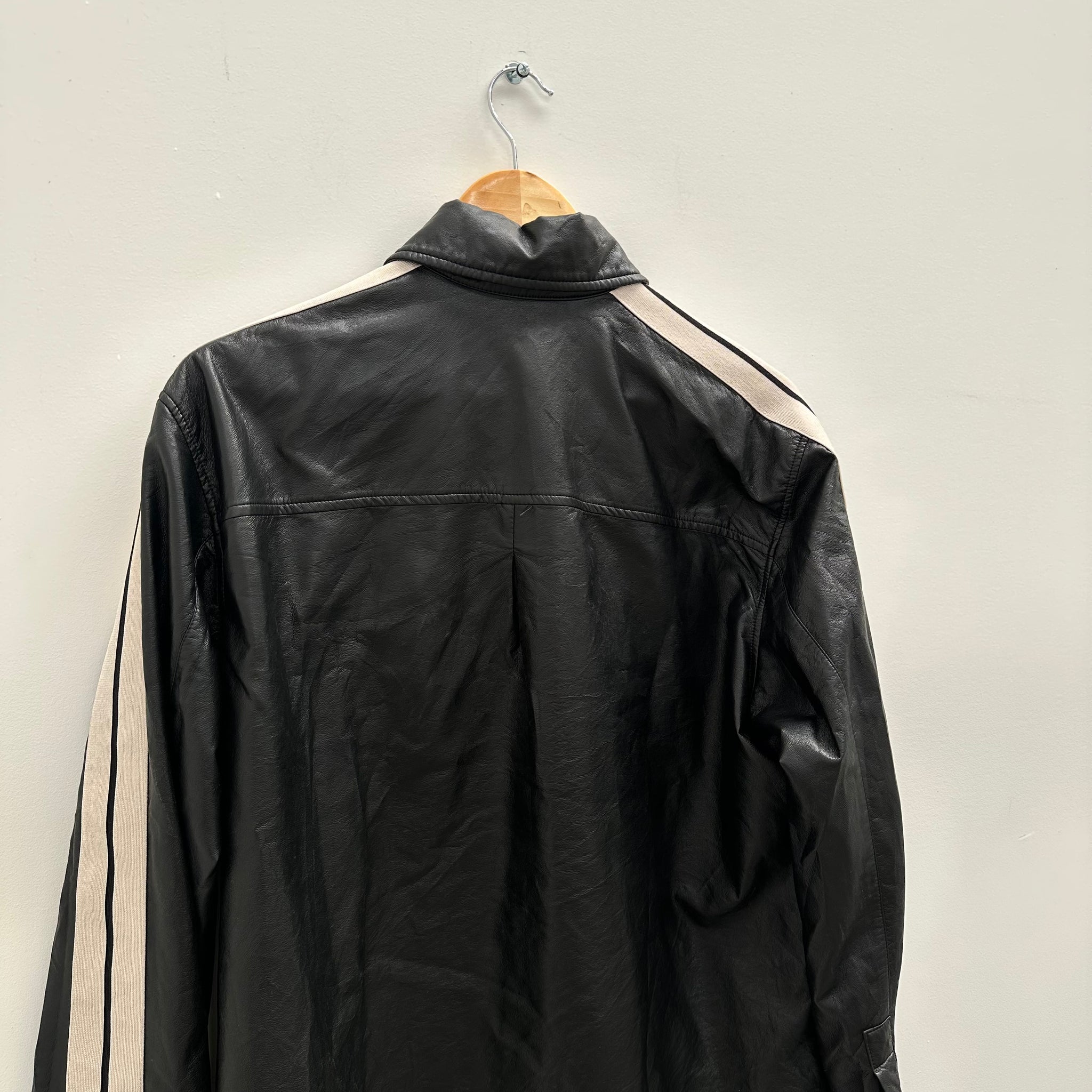 Palm Angels Leather Track Jacket (Size S)