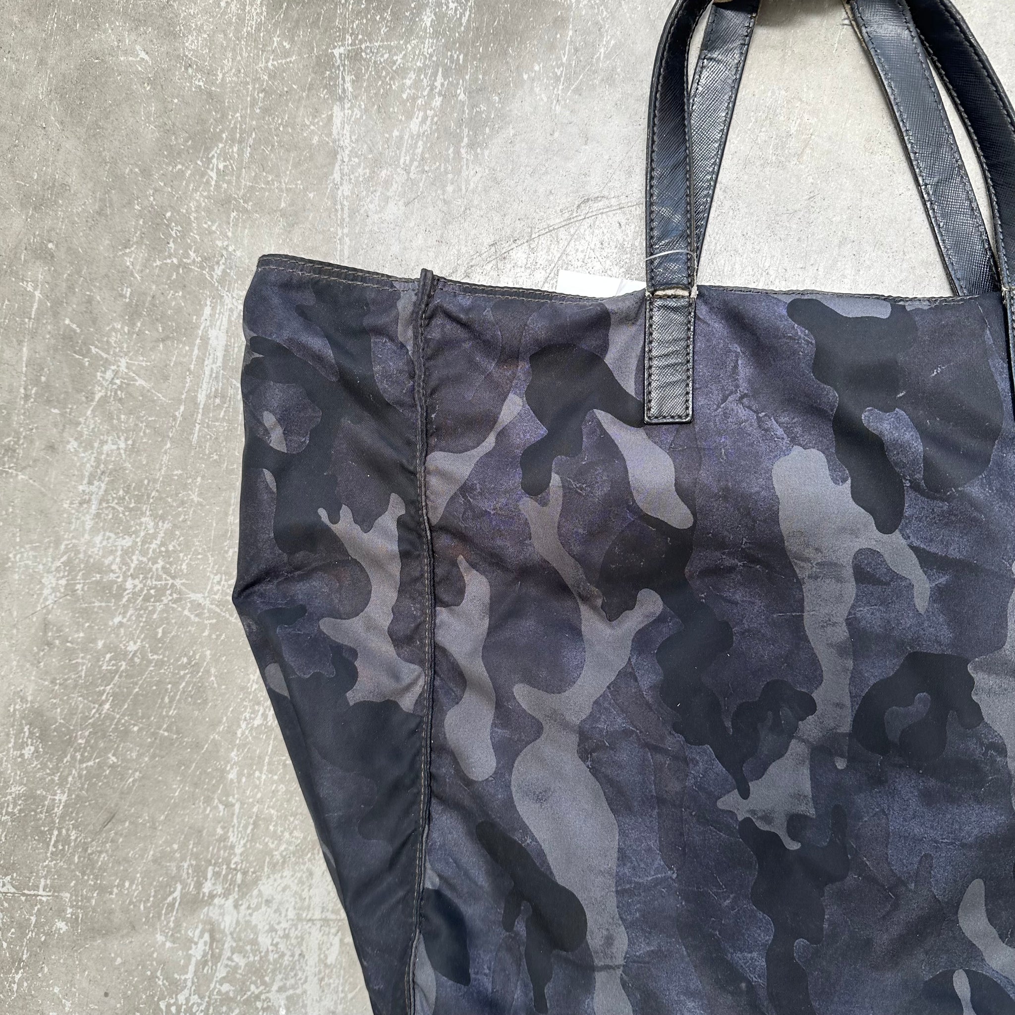 Prada Tessuto Camouflage Tote Bag